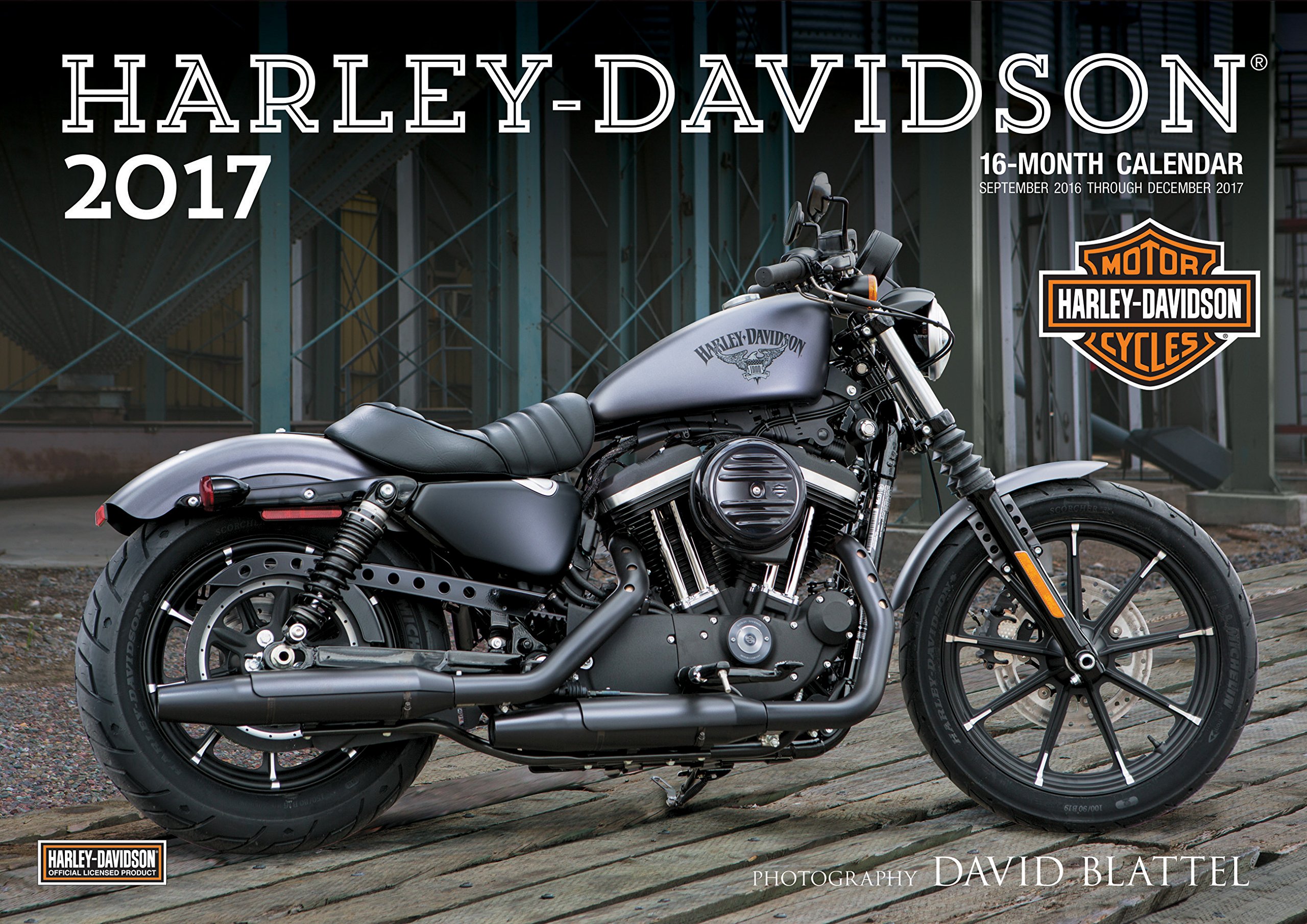 Harley-Davidson(R) 2017: 16-Month Calendar September 2016 through ...