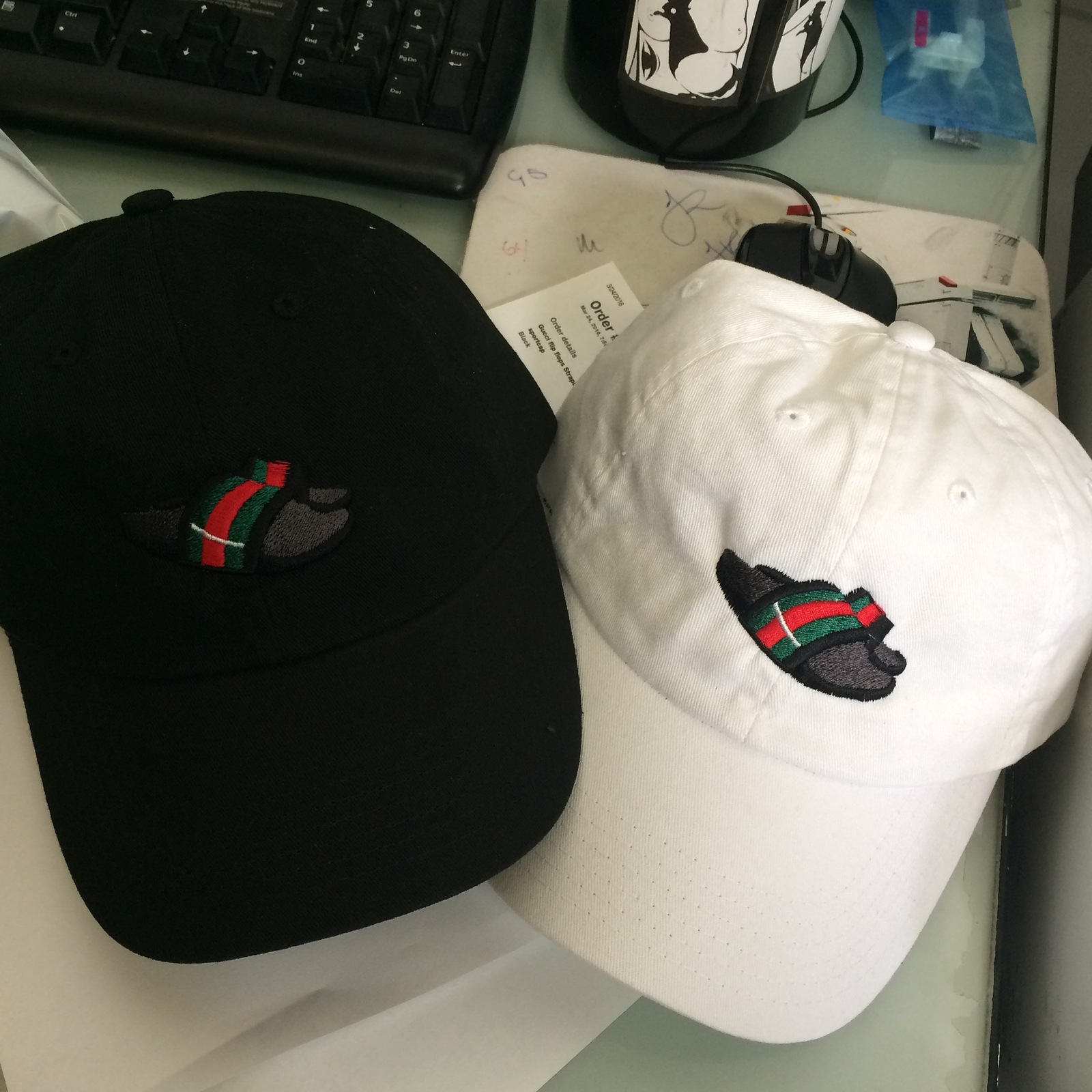 Luxery Flip Flops Strapback Dad Hat Caps and 50 similar items