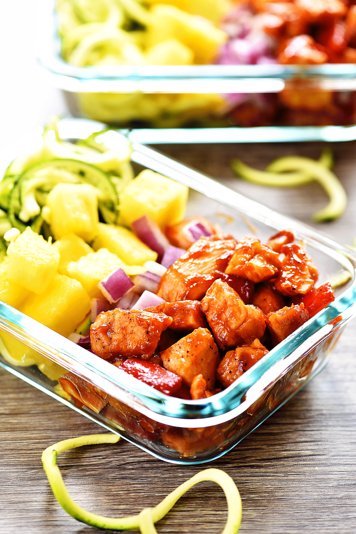 Hawaiian Chicken Meal Prep Bowls - Life In The Lofthouse