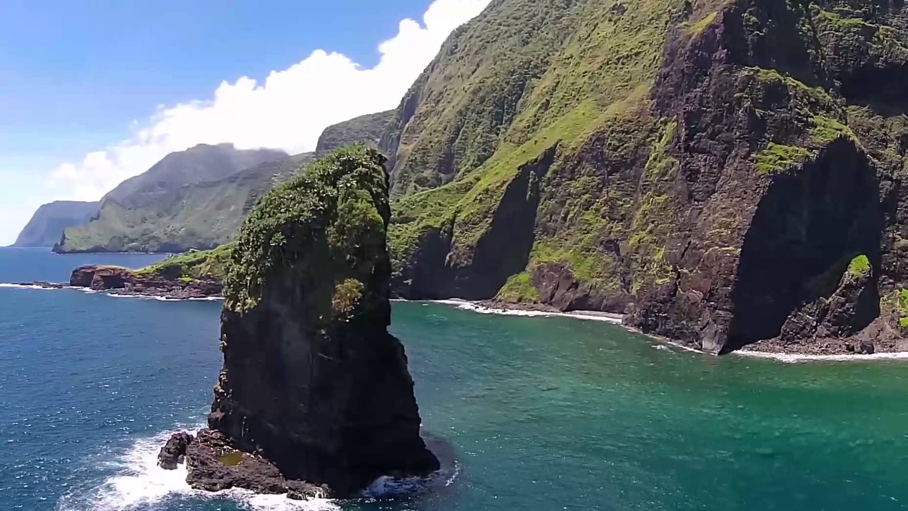 Hawaiian Coastline: DJI Phantom Aerial Drone Scenics - YouTube