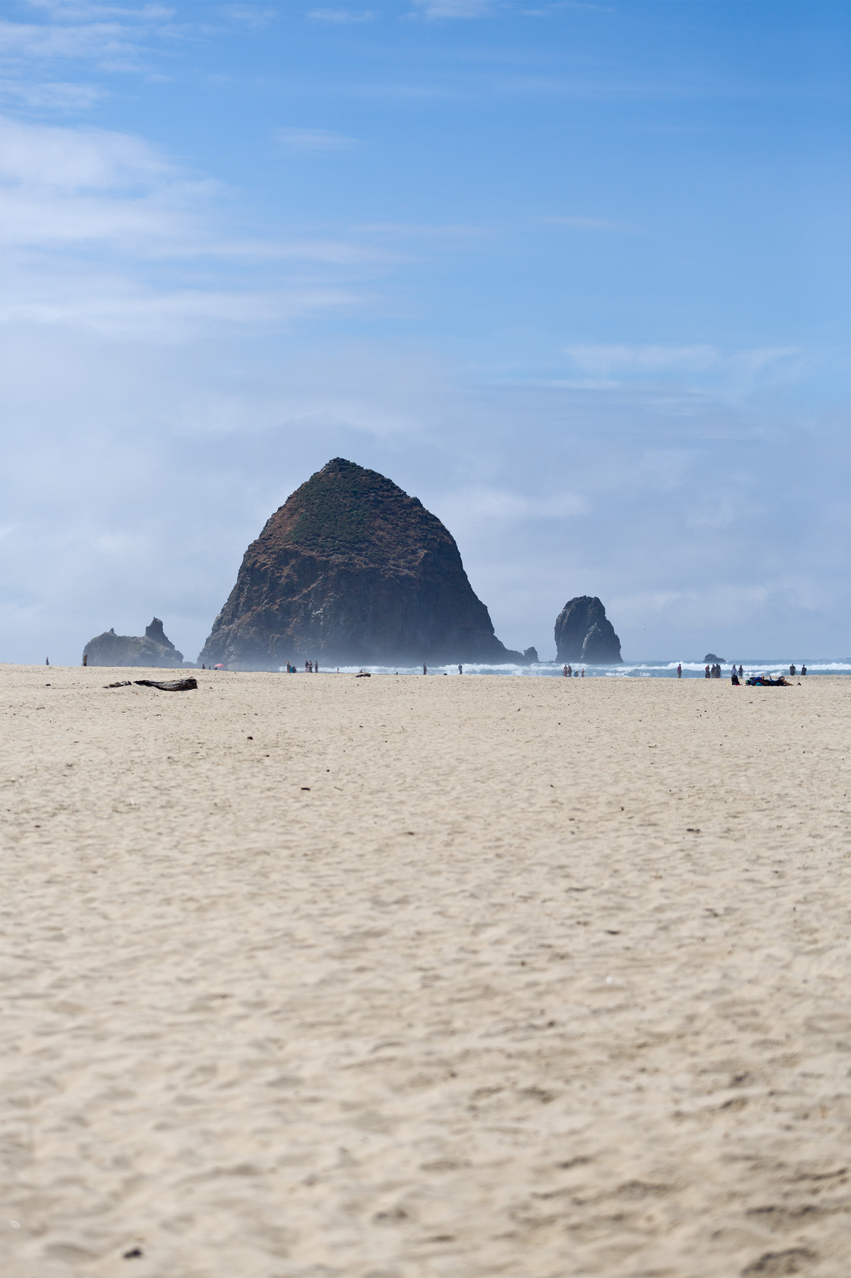 Haystack Rock, Cannon Beach, Oregon, Beach, Ocean, Water, Sunset, HQ Photo