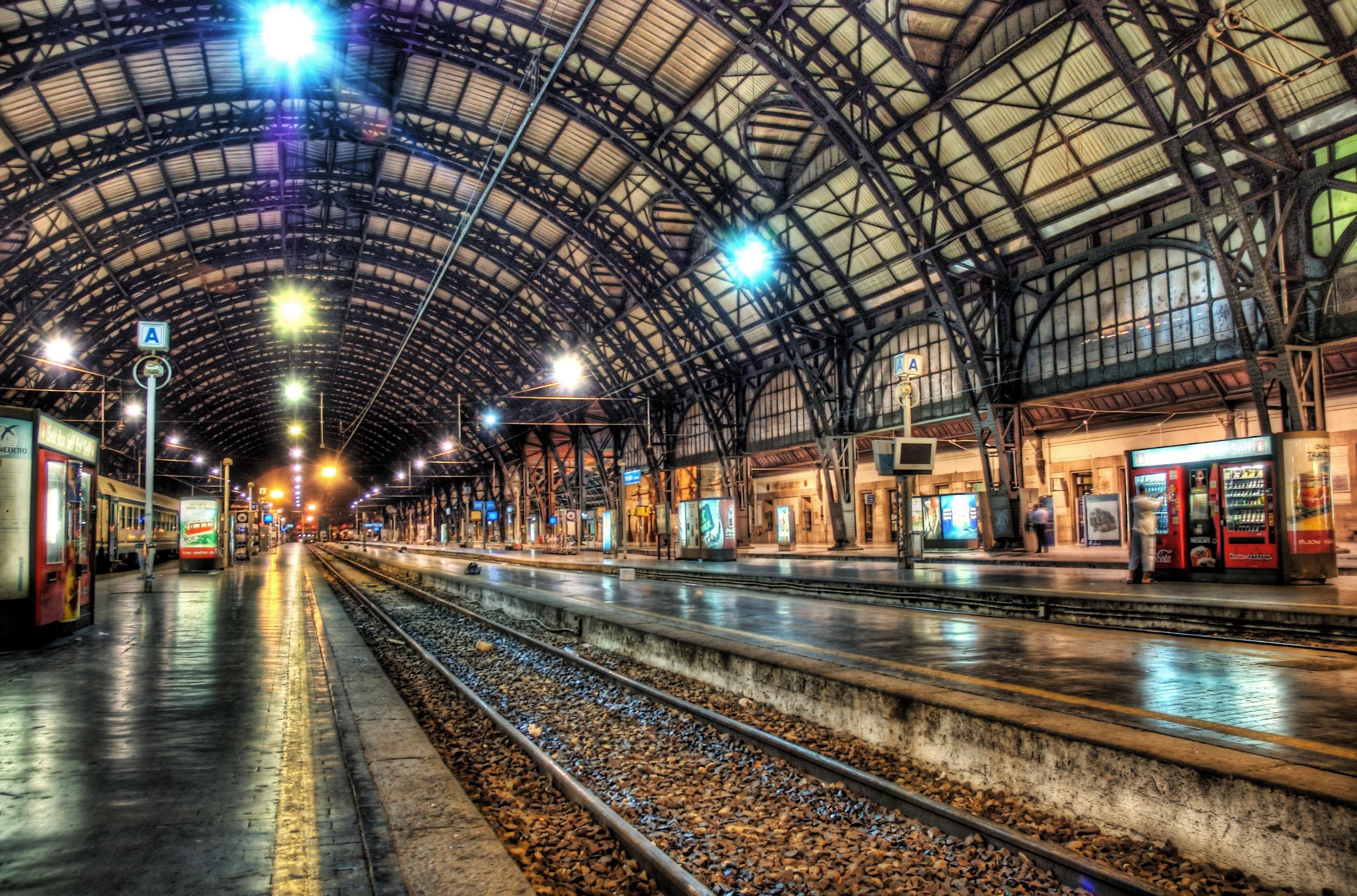 Photography Hdr Train Station Wallpaper (17121) - Wallpaperesque