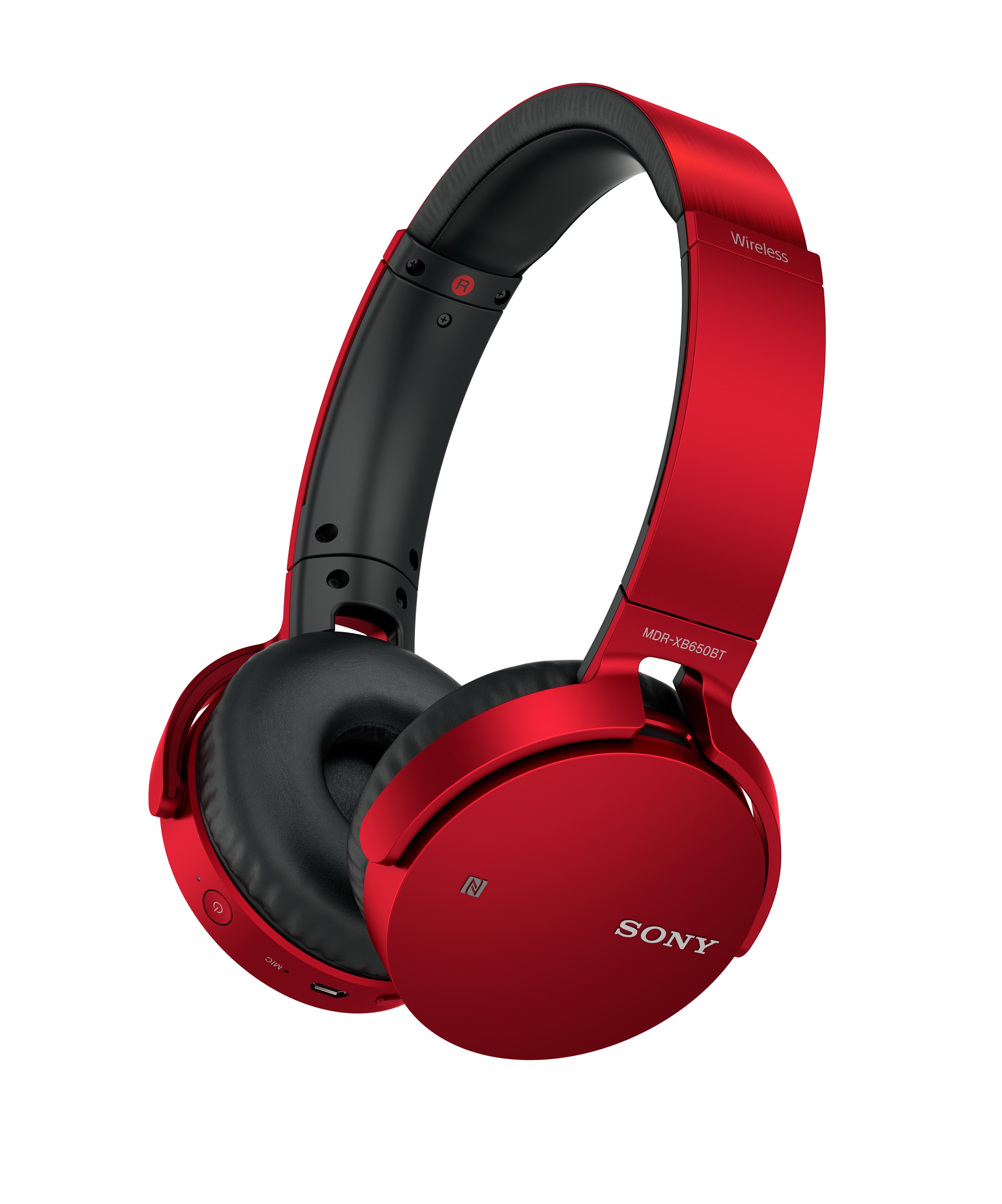 Buy SONY MDR-XB650BTR EXTRA BASS Wireless Bluetooth Headphones - Red ...