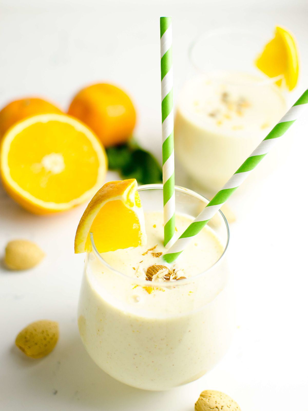 Healthy Orange Creamsicle Smoothie - Art From My Table