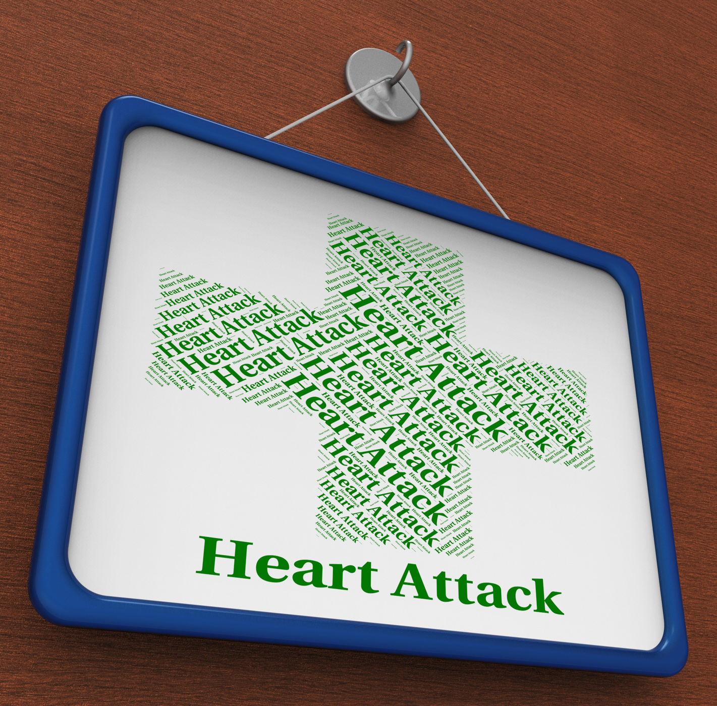 Heart attack means acute myocardial infarction and afflictions photo