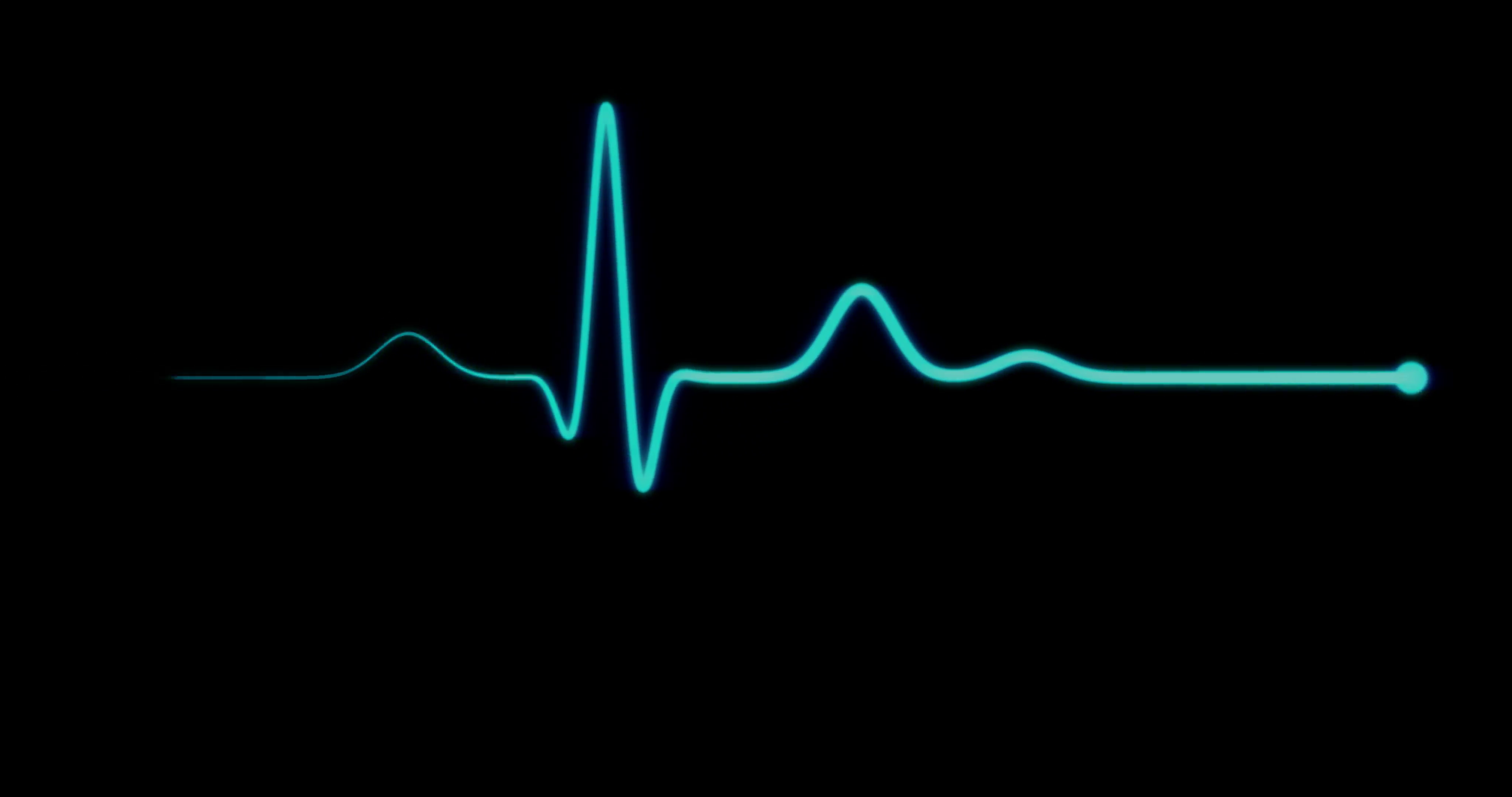 EKG Line / EKG Monitor / EKG Machine / Heart Health. Blue ECG ...