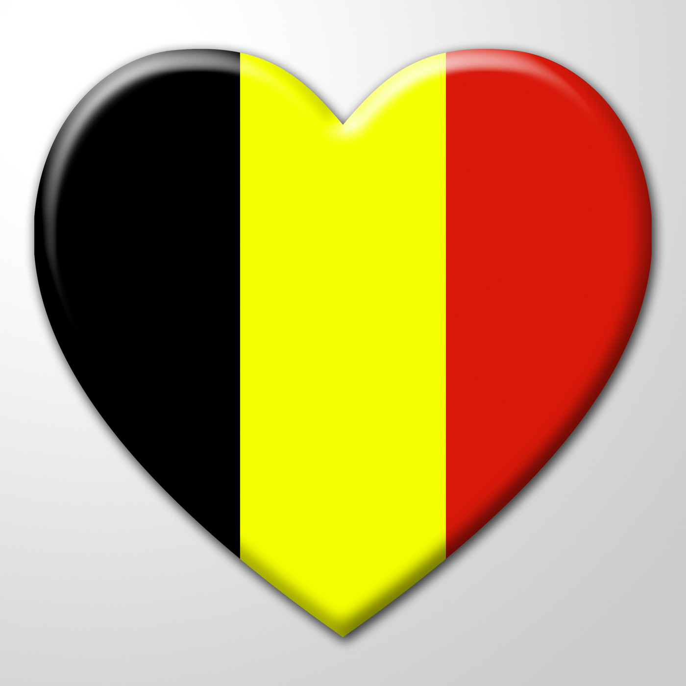Heart belgium shows valentines day and affection photo