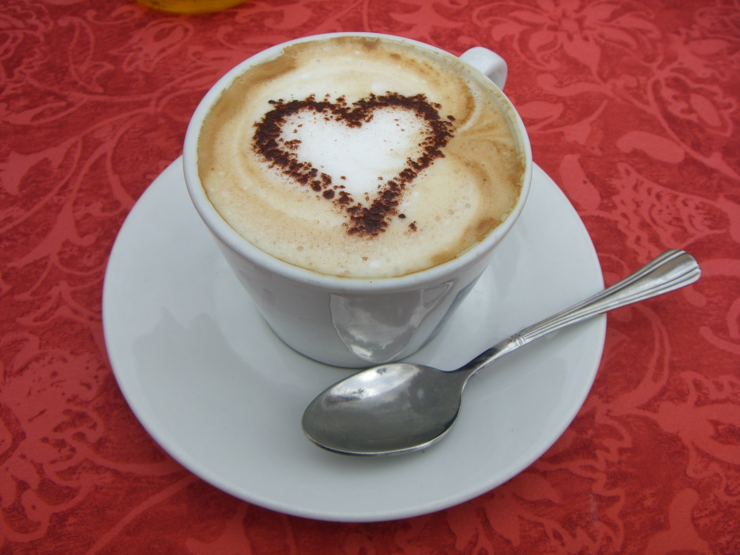 Heart coffee photo