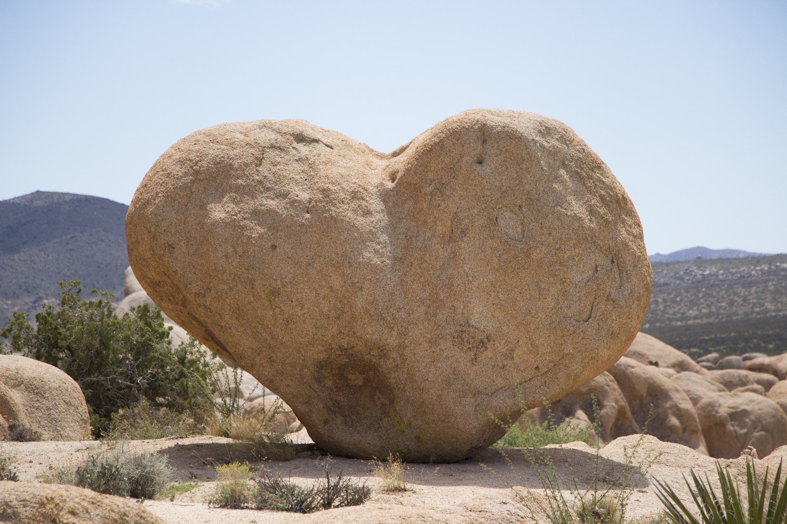 Heart rock photo