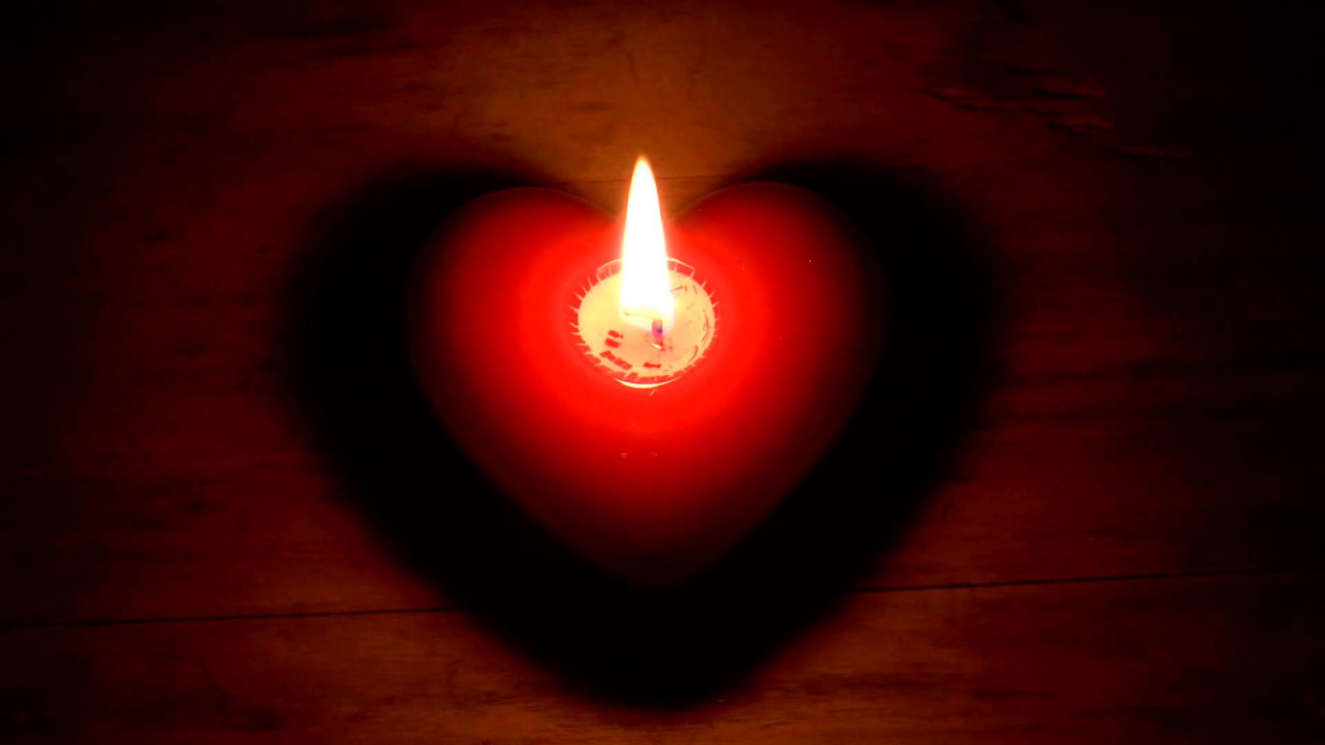 ❤ Romantic Candlelight Ambience for Valentine's Day with Heart ...