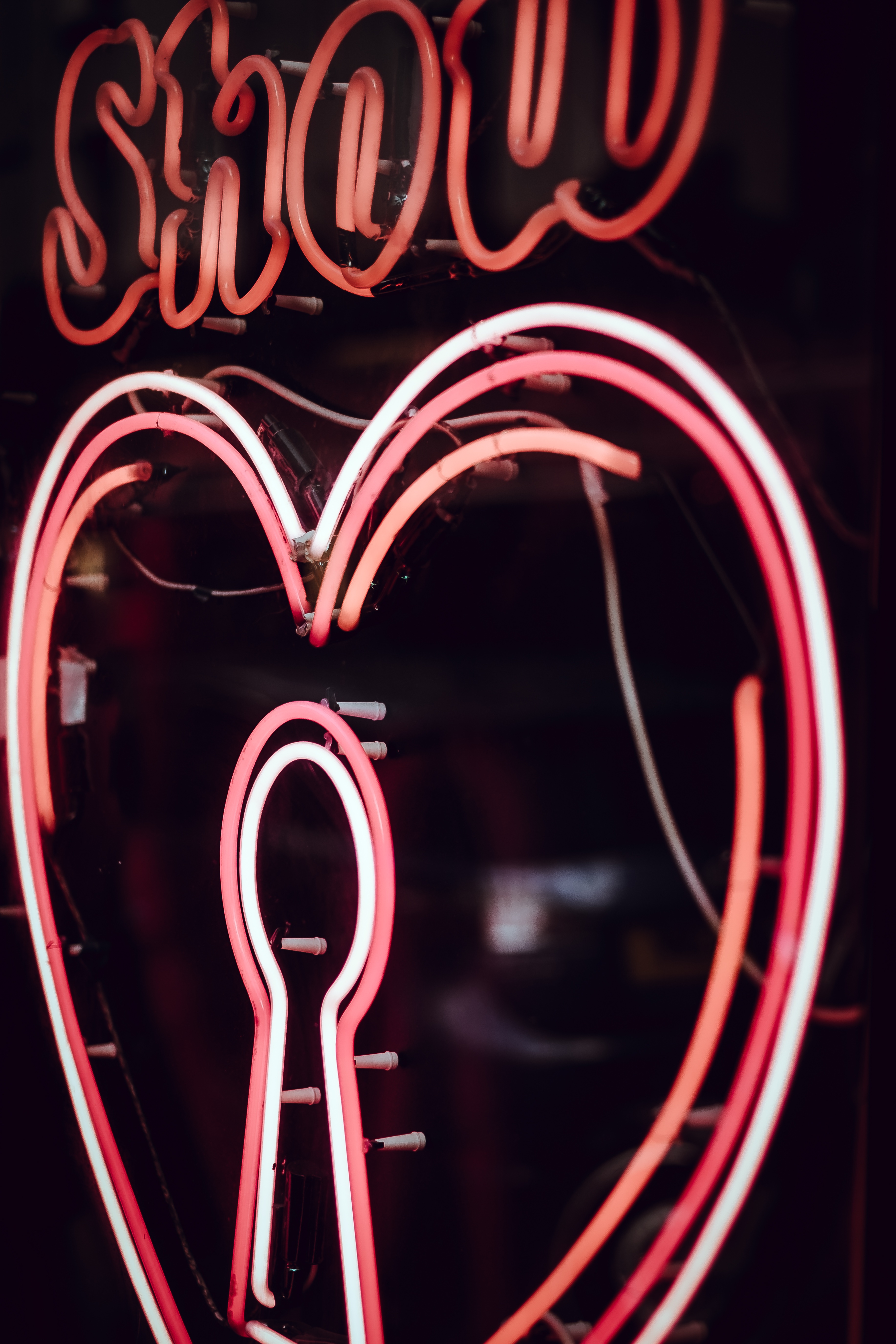 Free Images : light, number, heart, red, signage, neon sign, font ...
