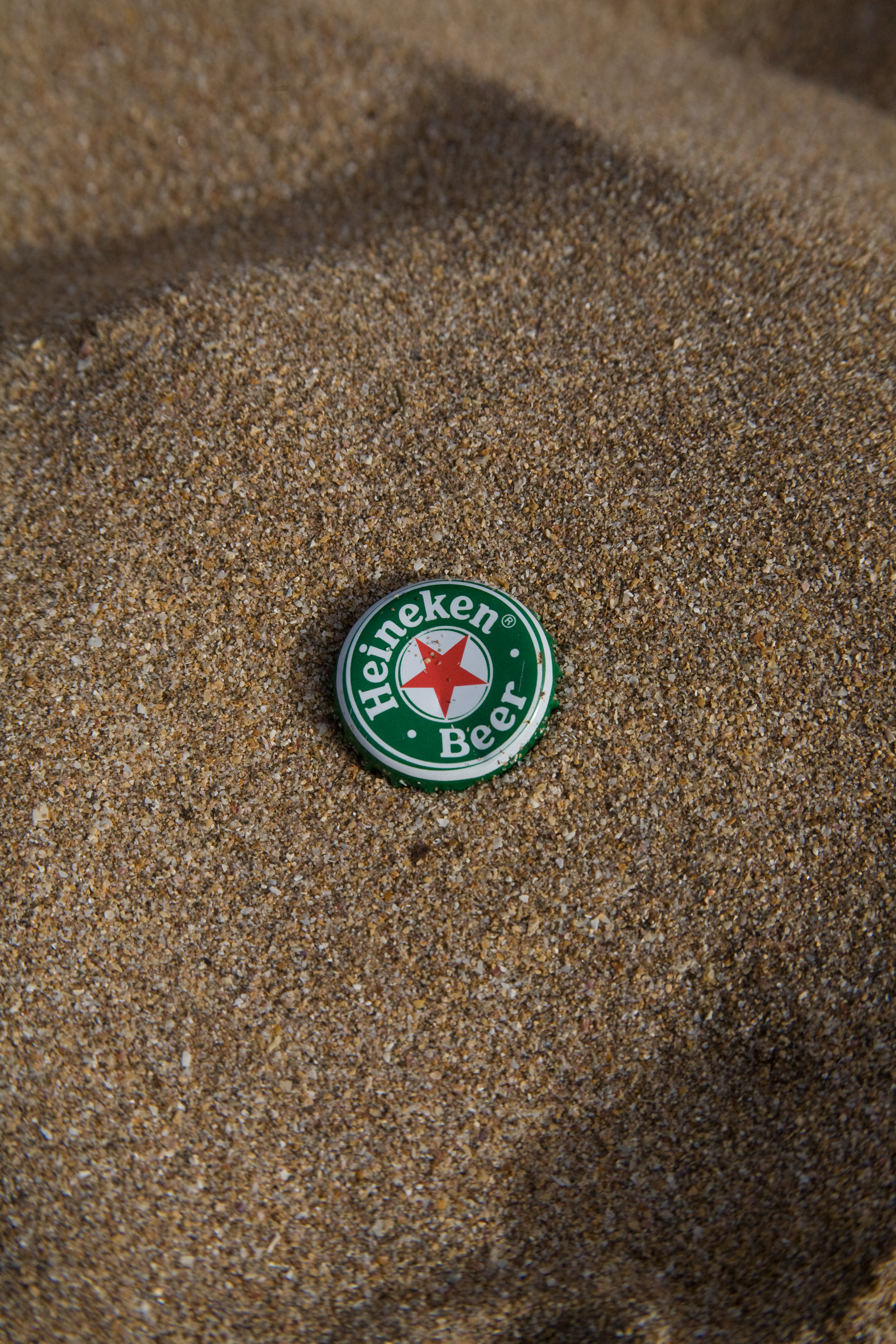Heineken beer cap photo