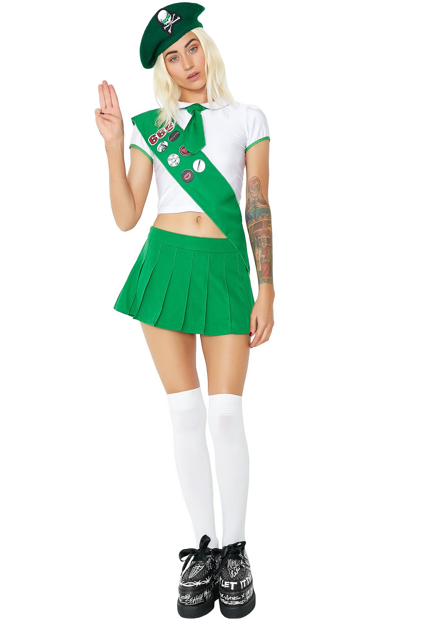 Halloween Sexy Girl Scout Costume | Dolls Kill