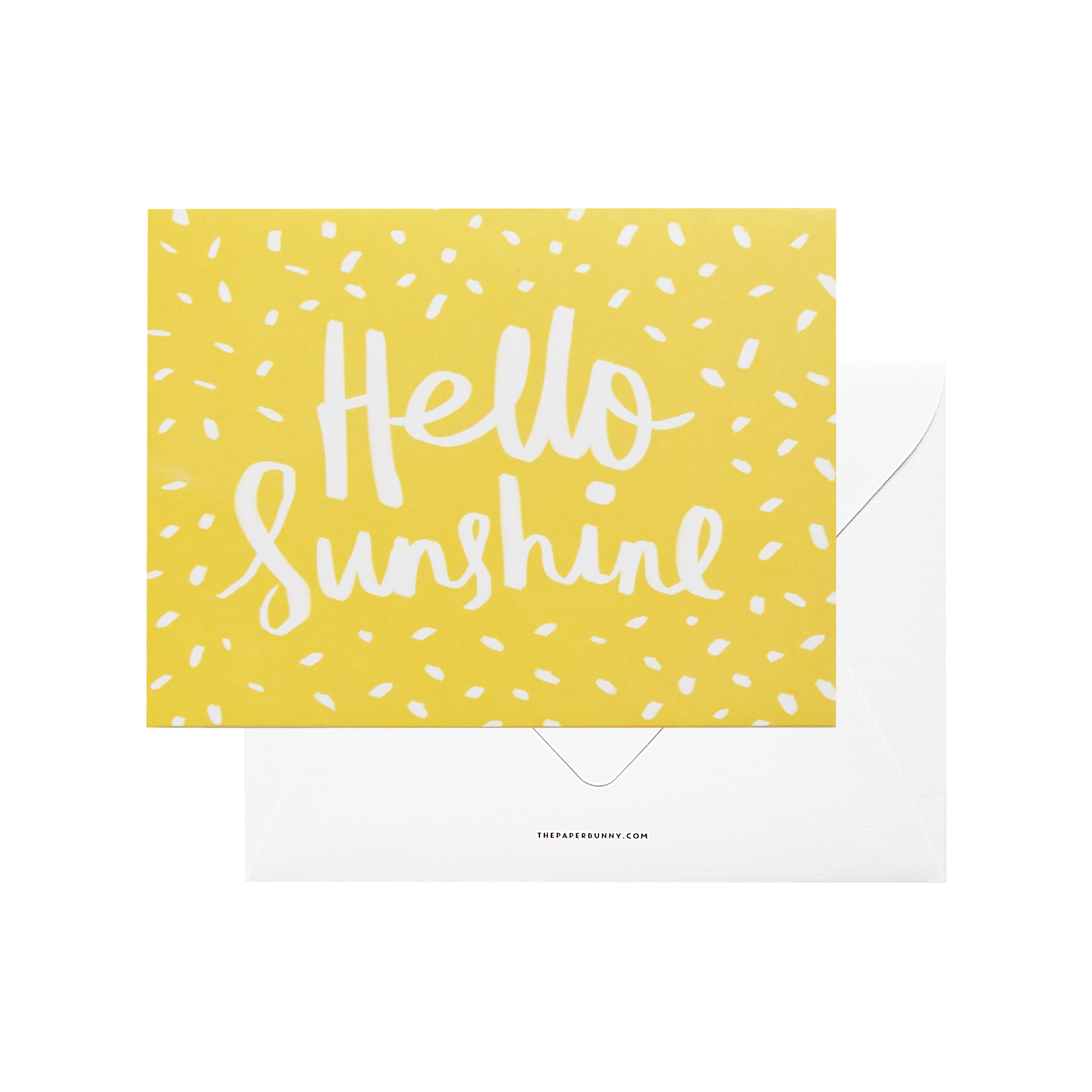 Hello Sunshine Card | The Paper Bunny