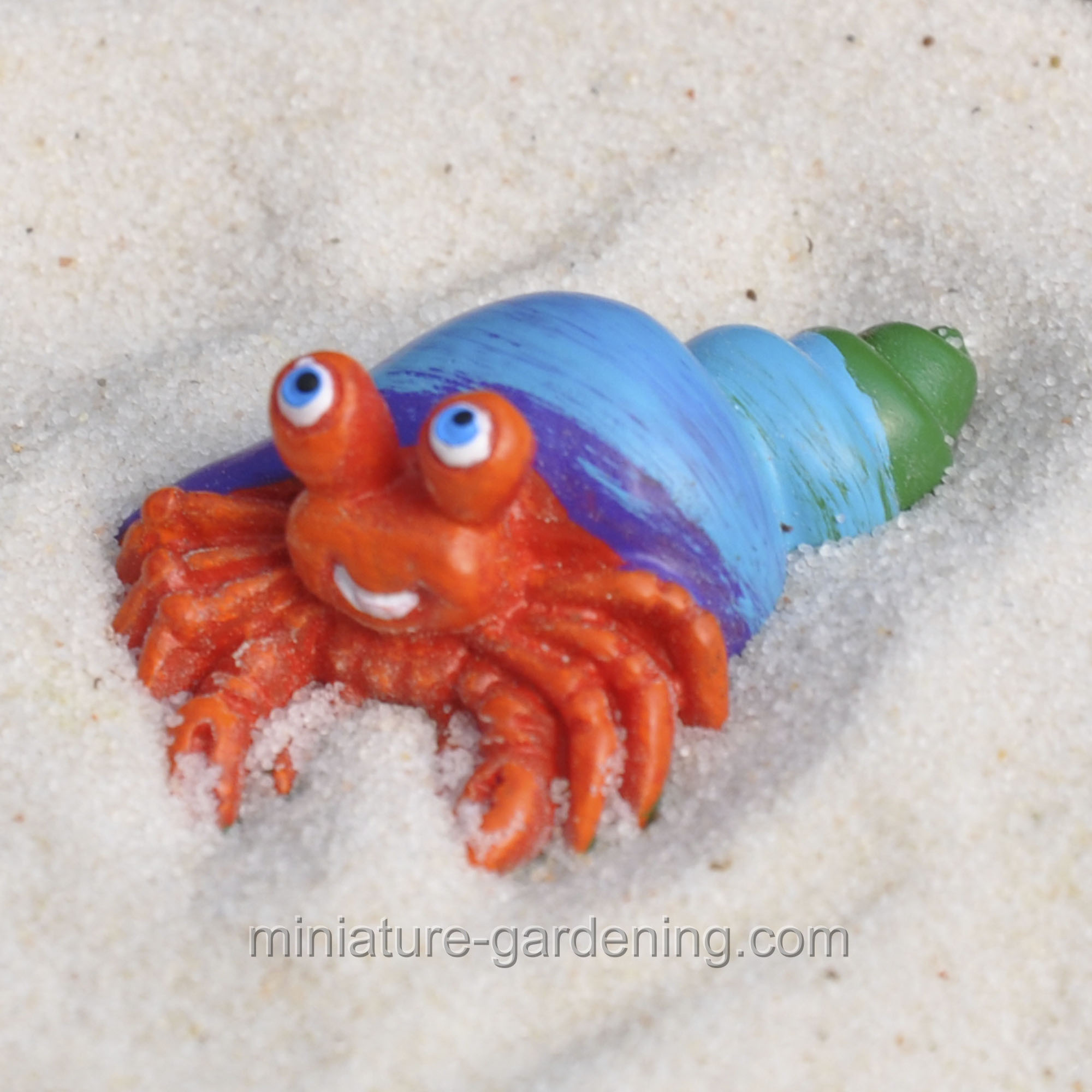 Miniature Gardening - Blue Shell Hermit Crab > $4.00