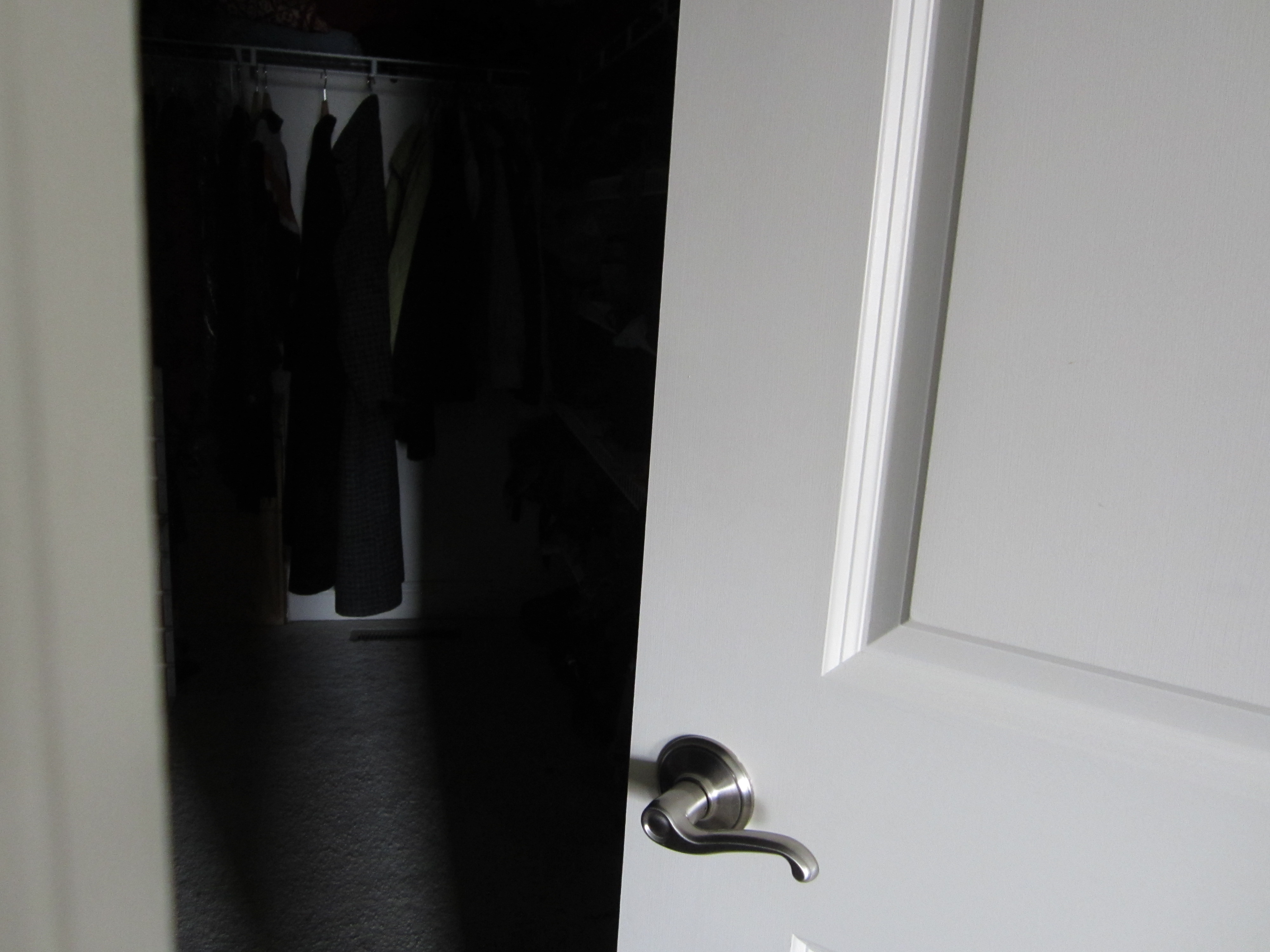 Why you shouldn't hide in your closet - PAMELA HODGES