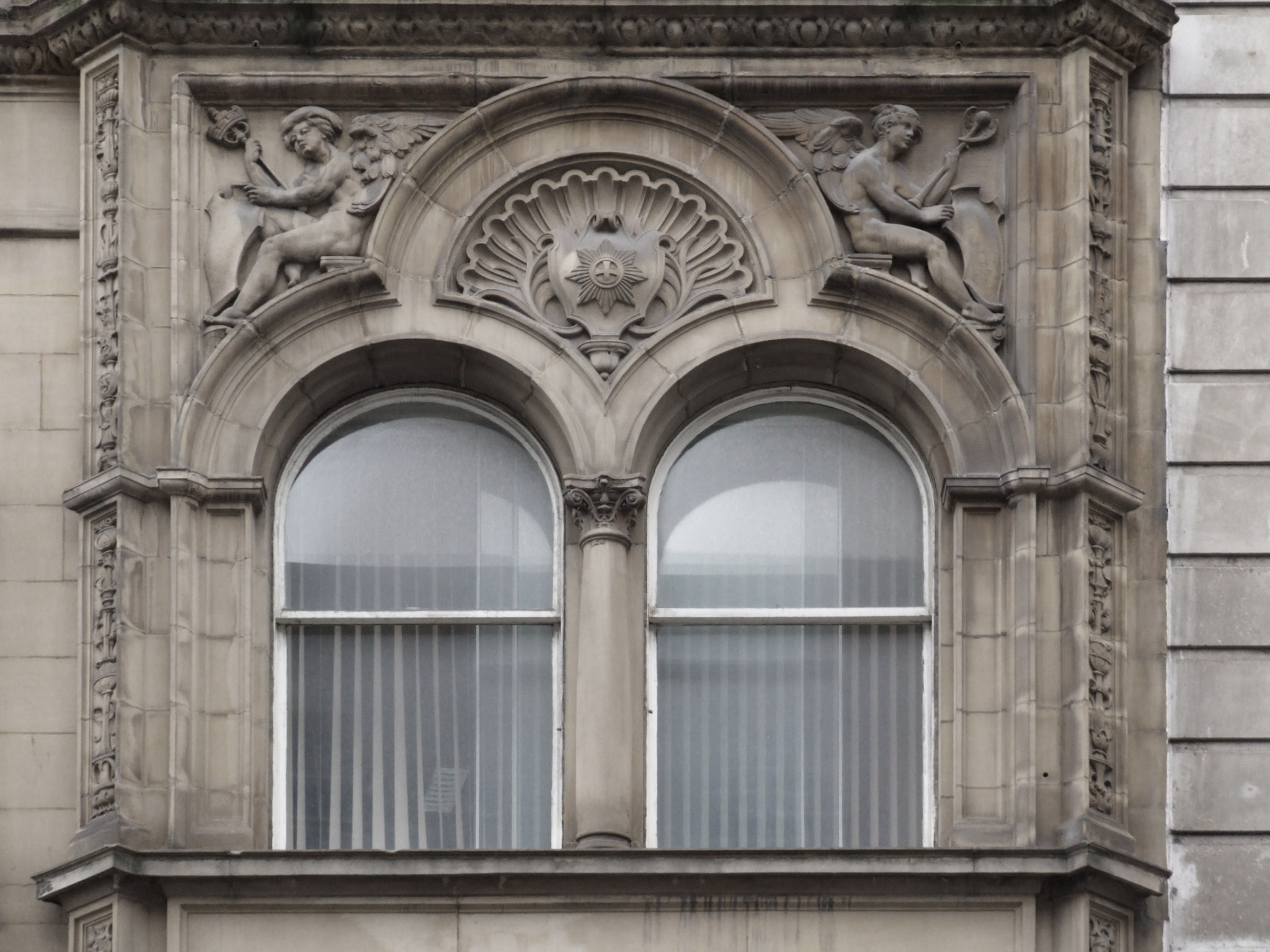 High relief ornamental window photo