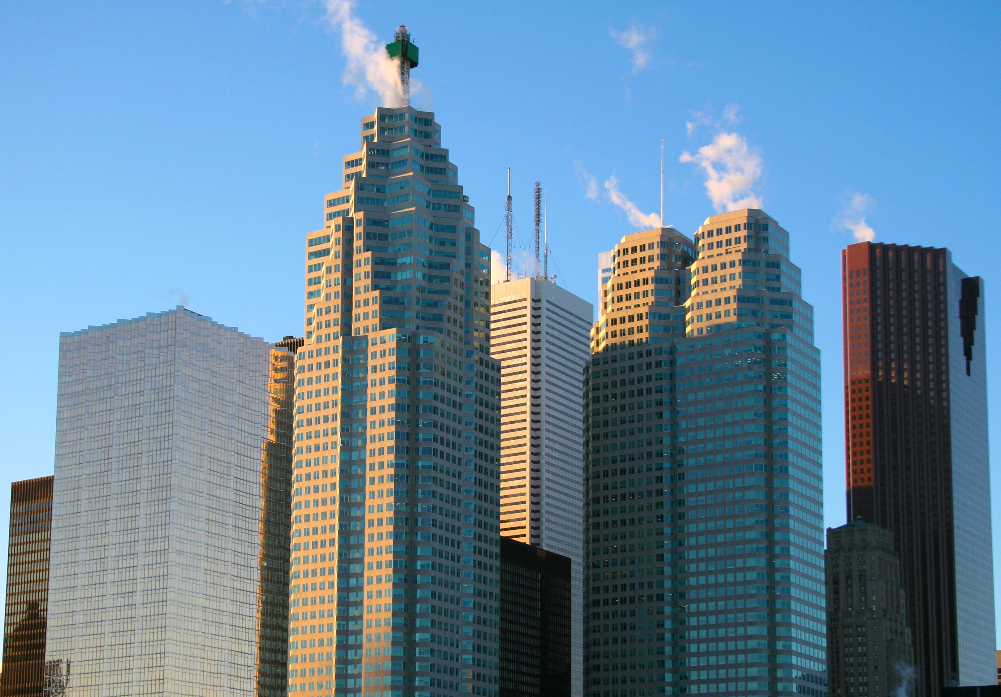 High rise buildings photo