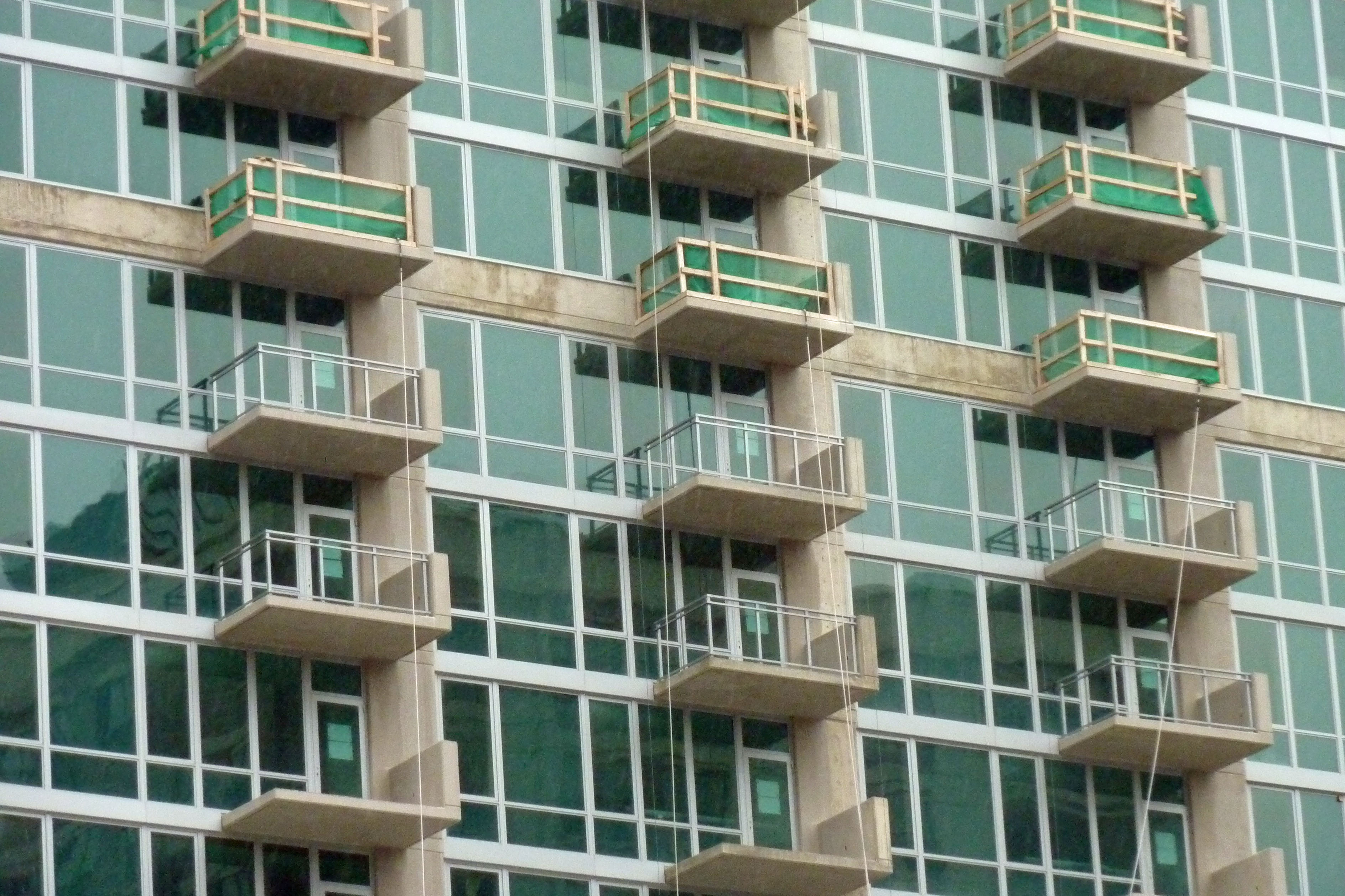 Highrise with balconies photo