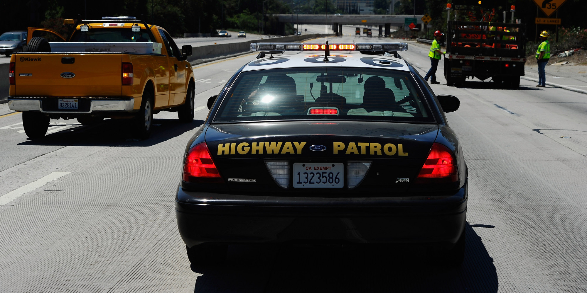 California Highway Patrol Freeway Beating Casts Ugly Glare on ...