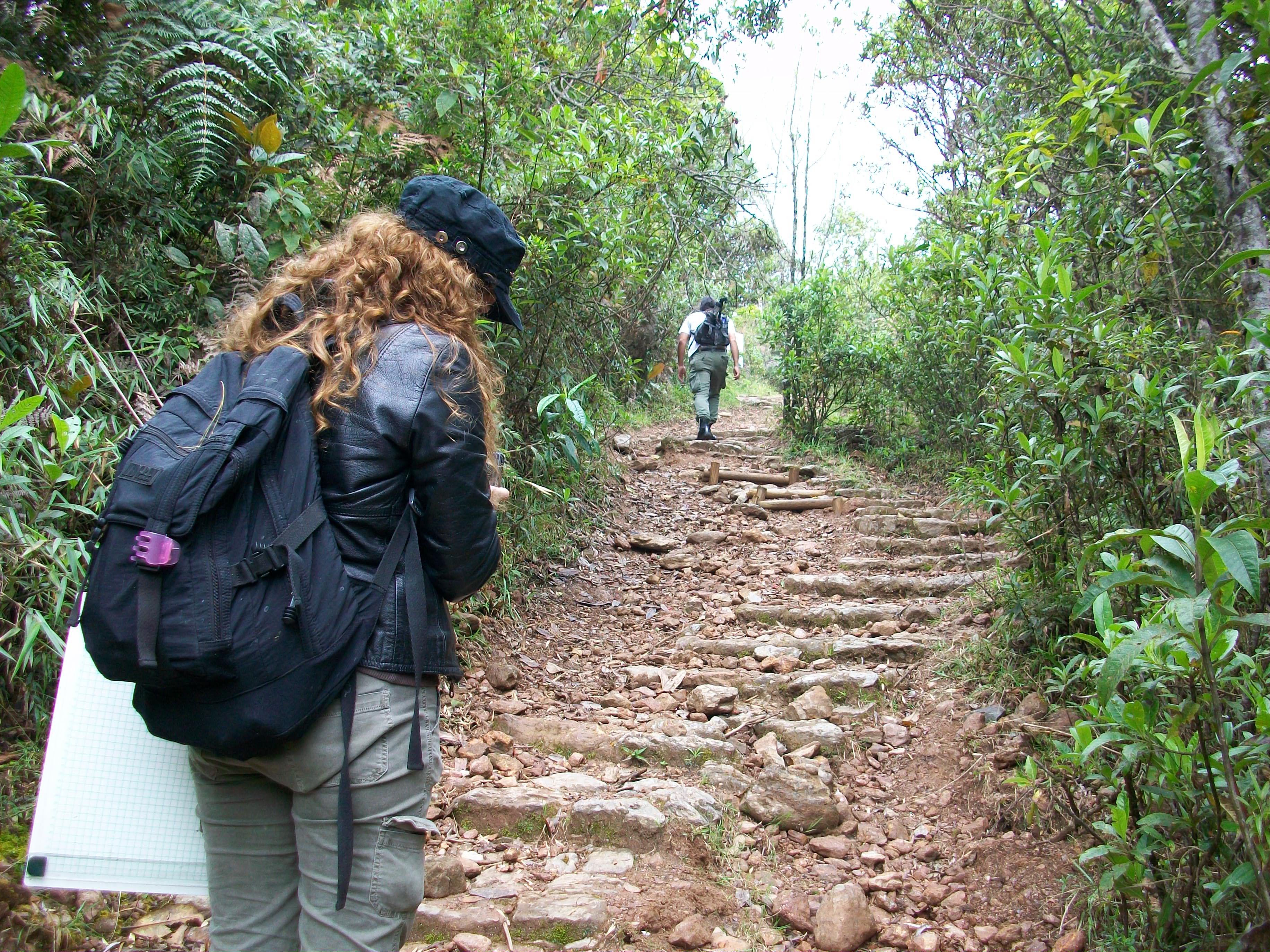 Hiking in colombia photo