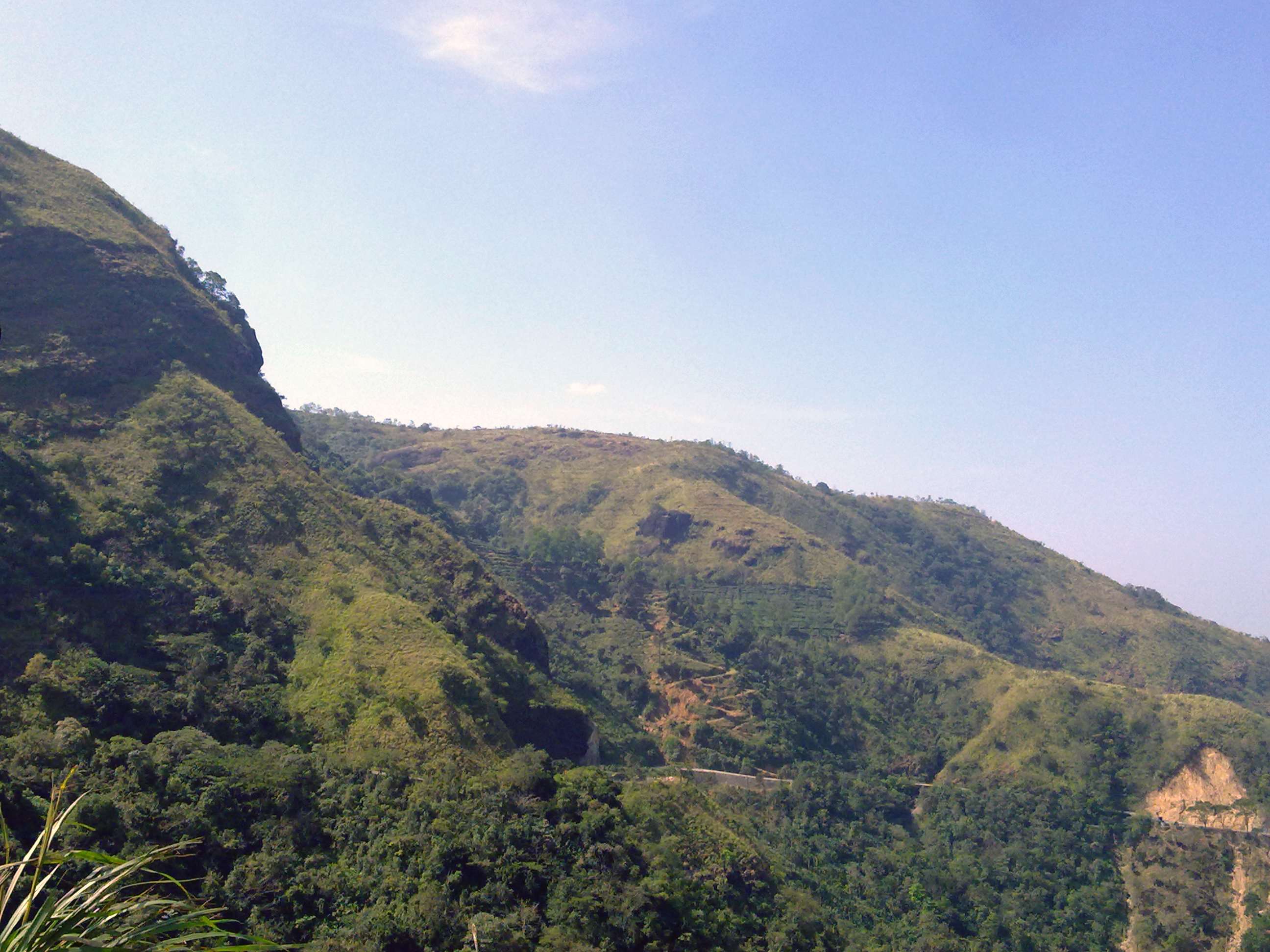 Hill landscape photo