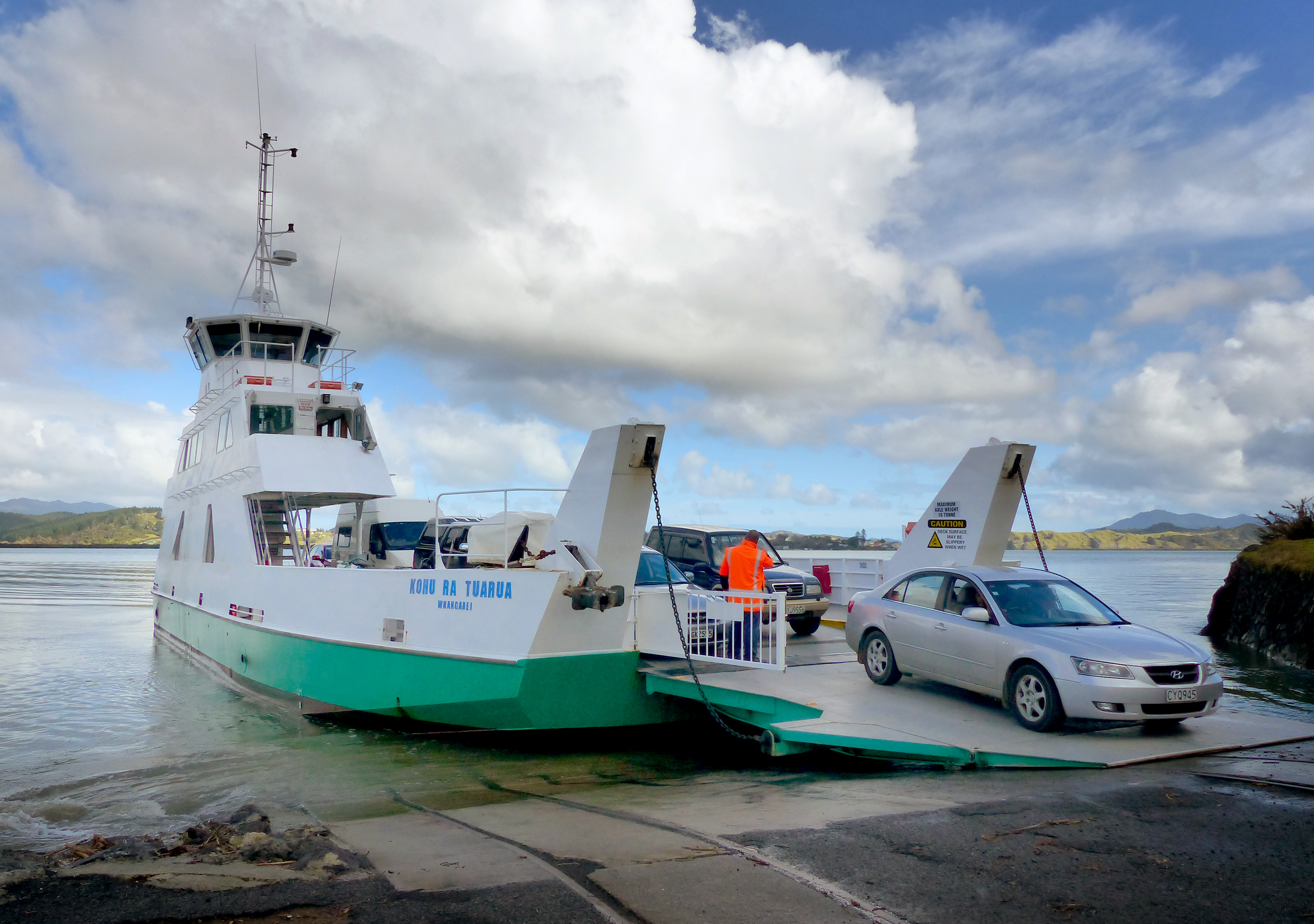 Hokianga harbour ferry photo