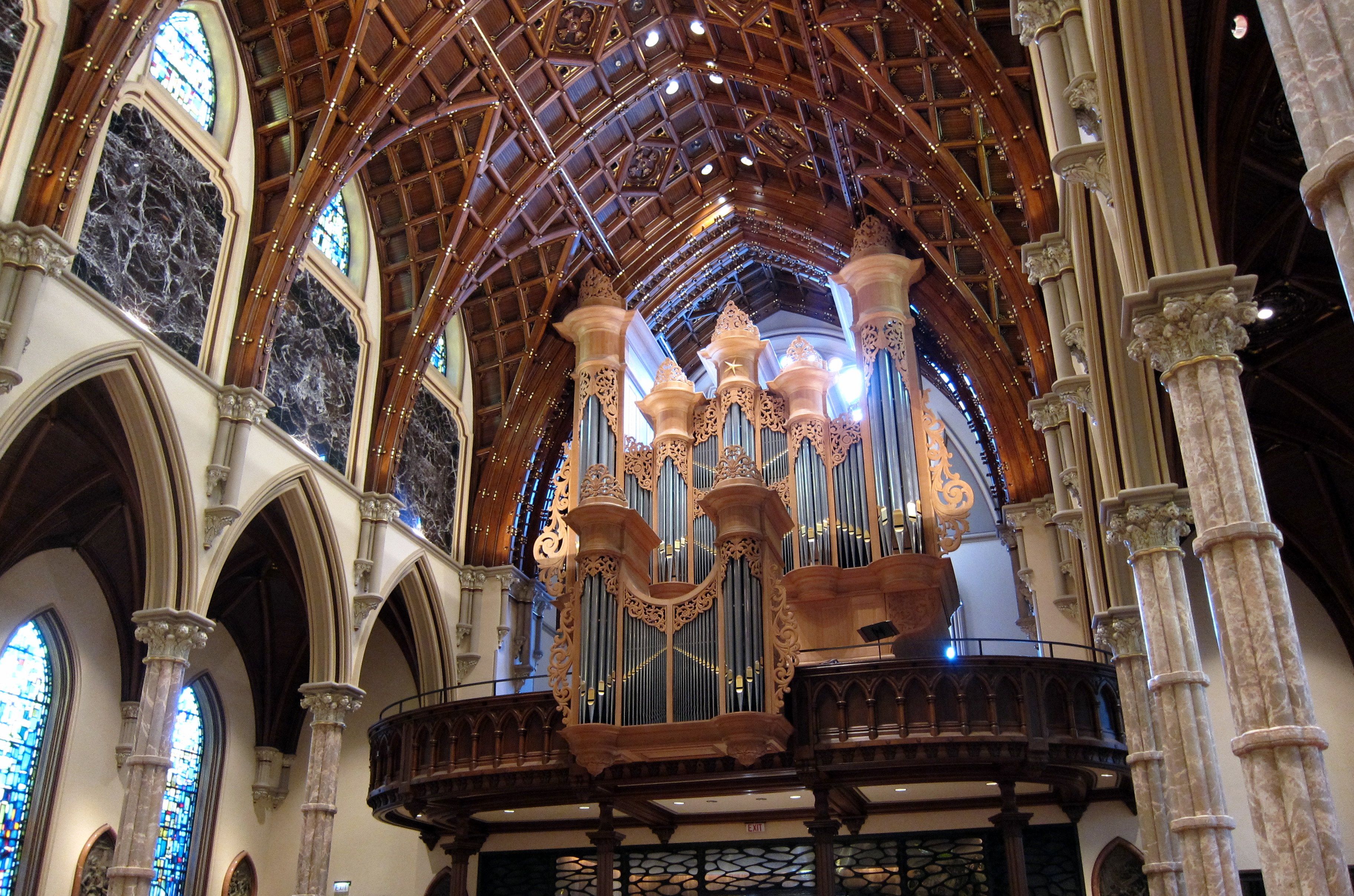 File:Holy Name Cathedral (Chicago, Illinois) - pipe organ, quarter ...
