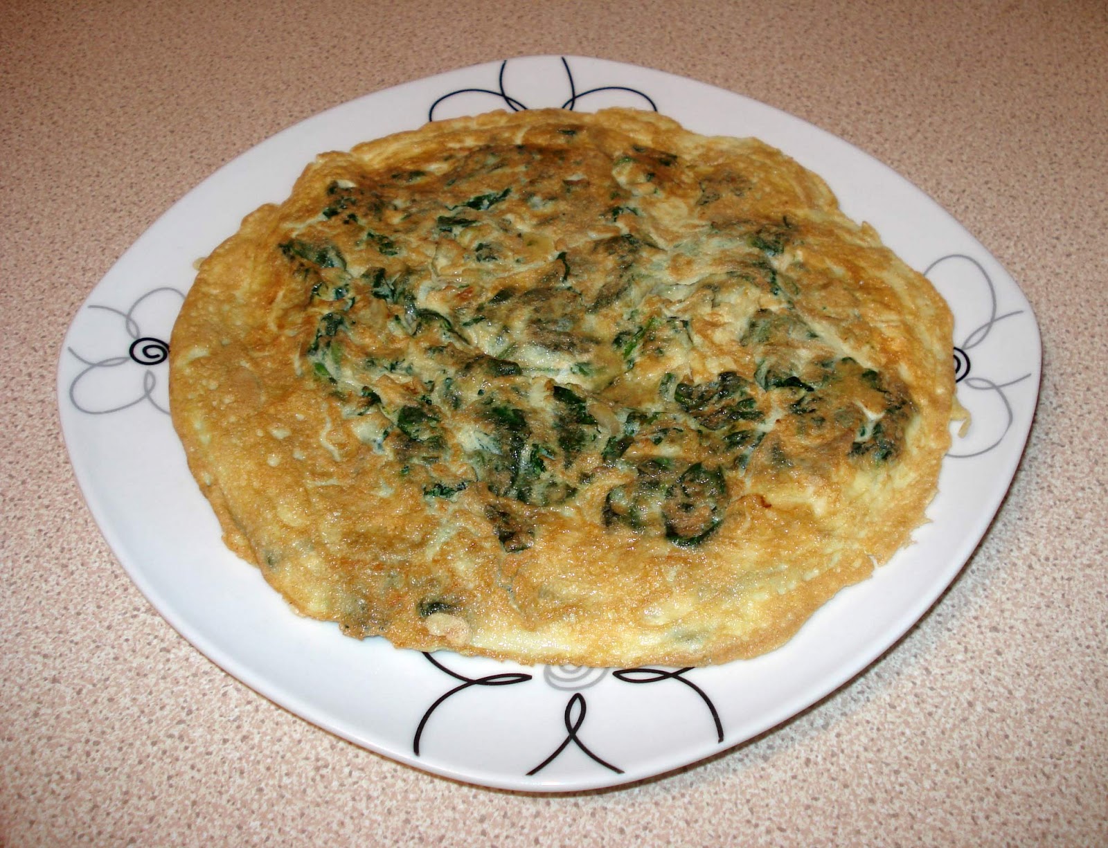 Spinach Omelette | Homemade Tapas