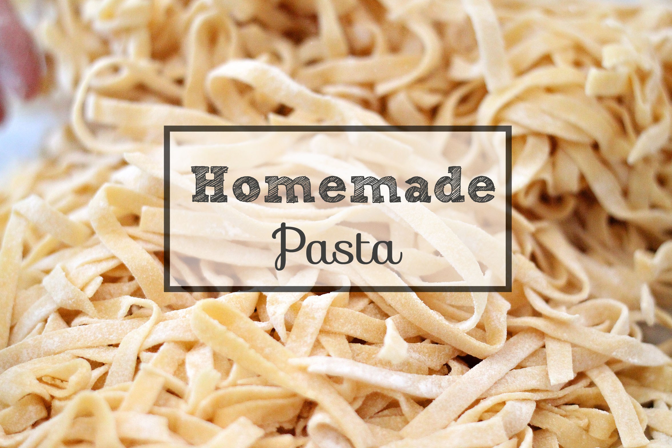 Save time when you make homemade pasta in batches