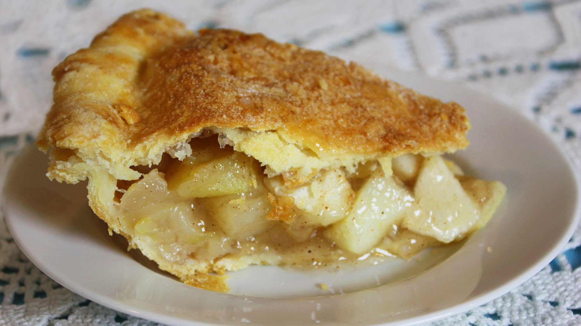 Homemade Apple Pie - Delicious & Healthier Apple Pie Recipe - YouTube