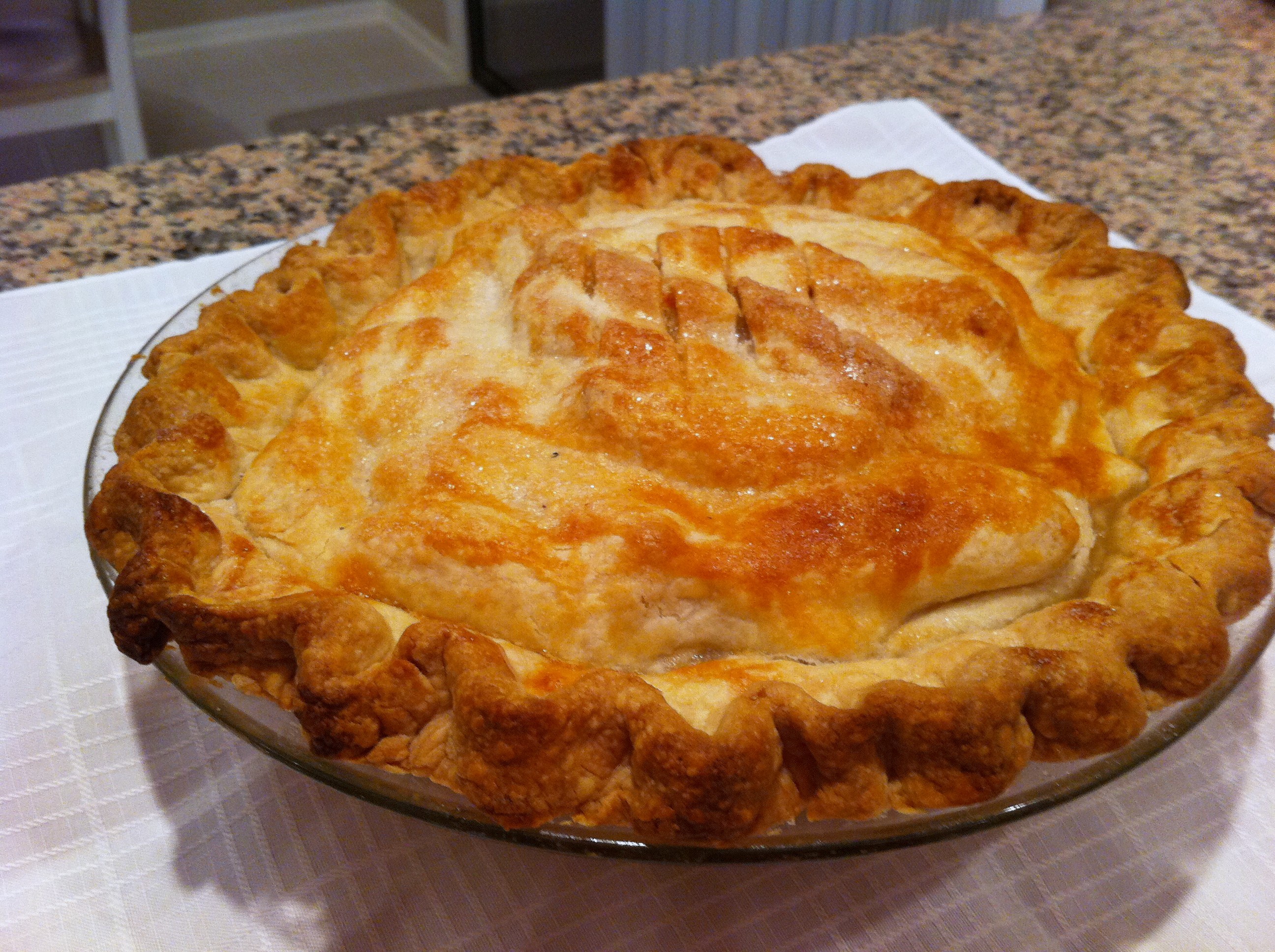 Homemade Apple Pie - Andicakes