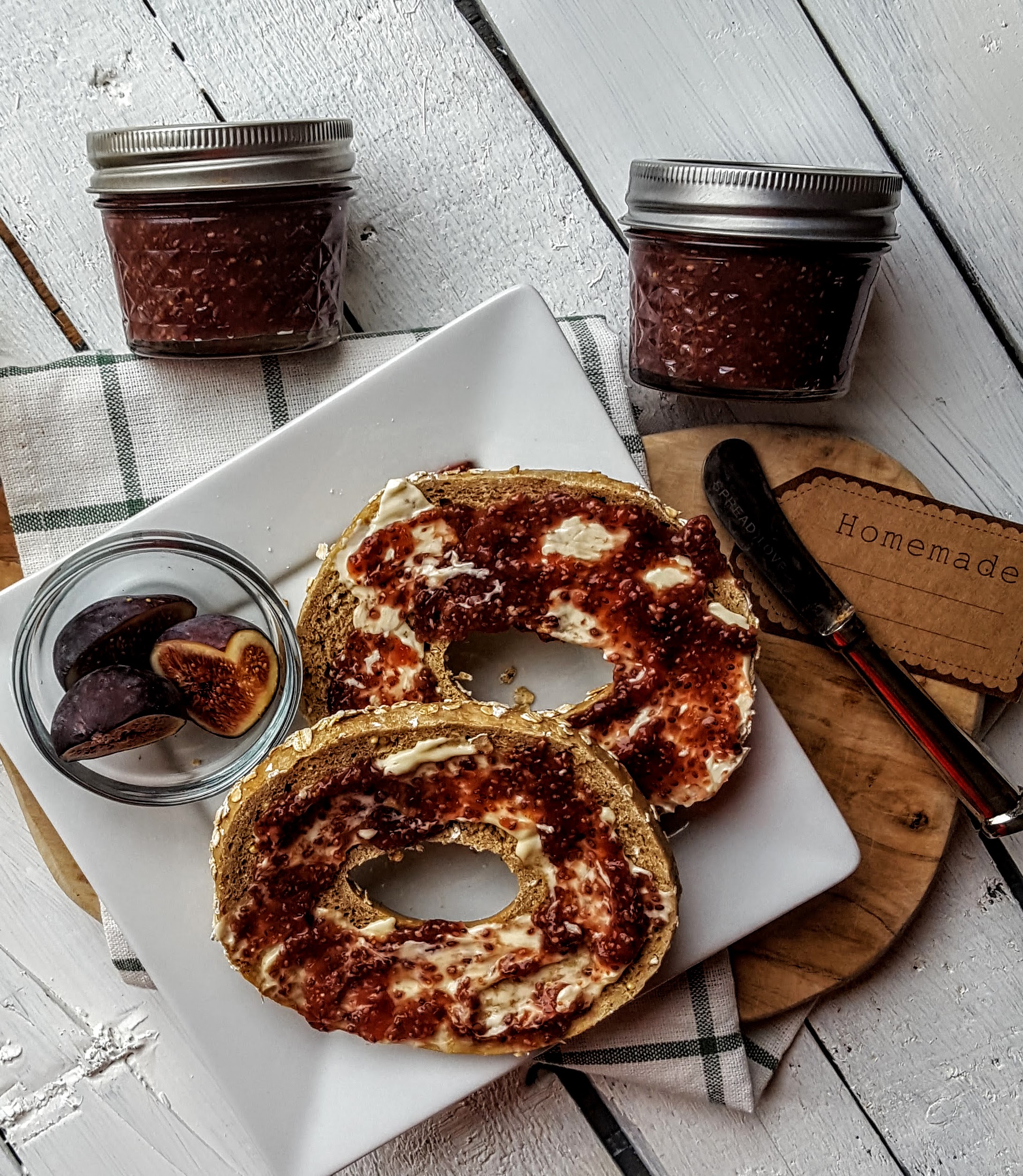 Homemade Fig Jam with Chia Seeds + No Added Sugar - Shaw's Simple Swaps