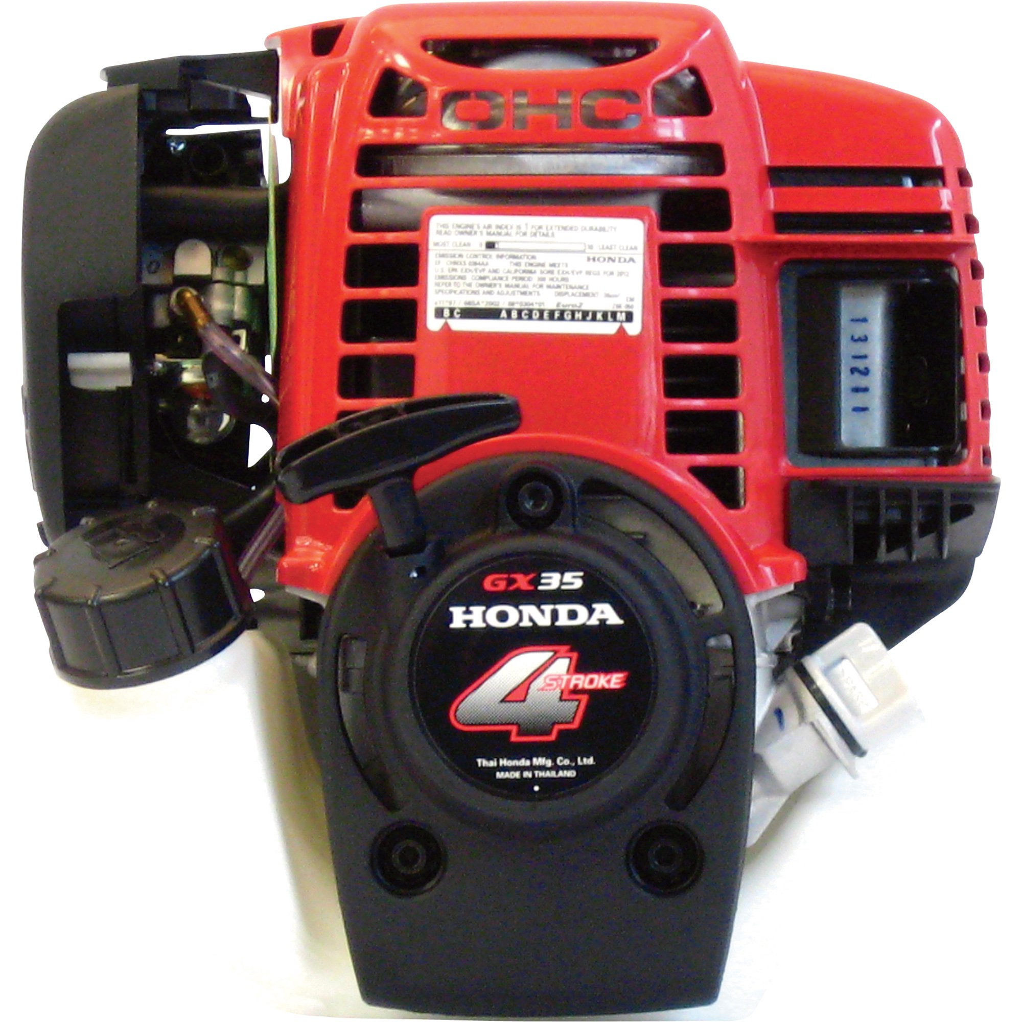 Honda Horizontal OHC Engine — 35.8cc, GX Series, Clutch with Crank ...