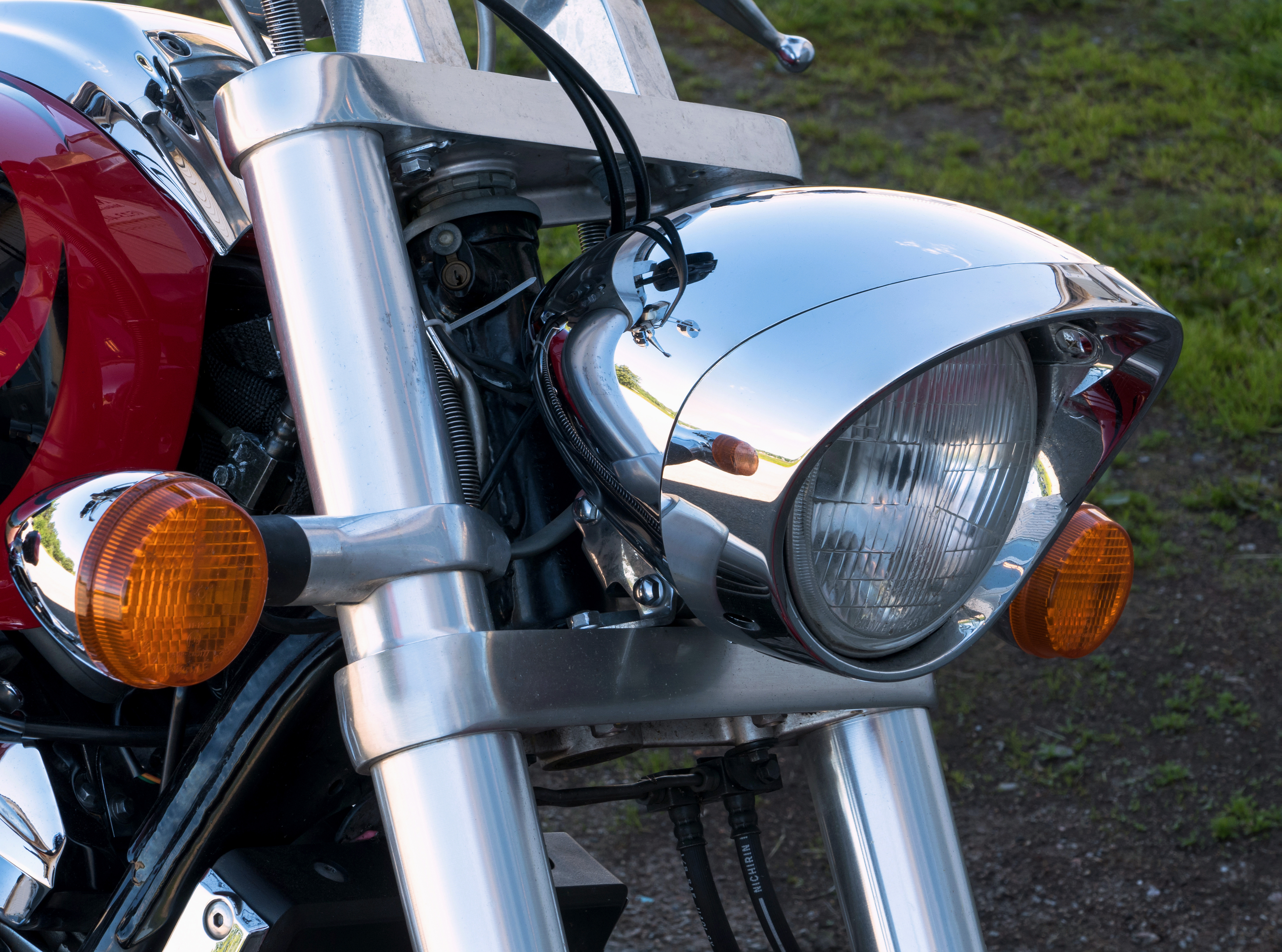 Honda vtx 1800 c 2007 - headlight photo