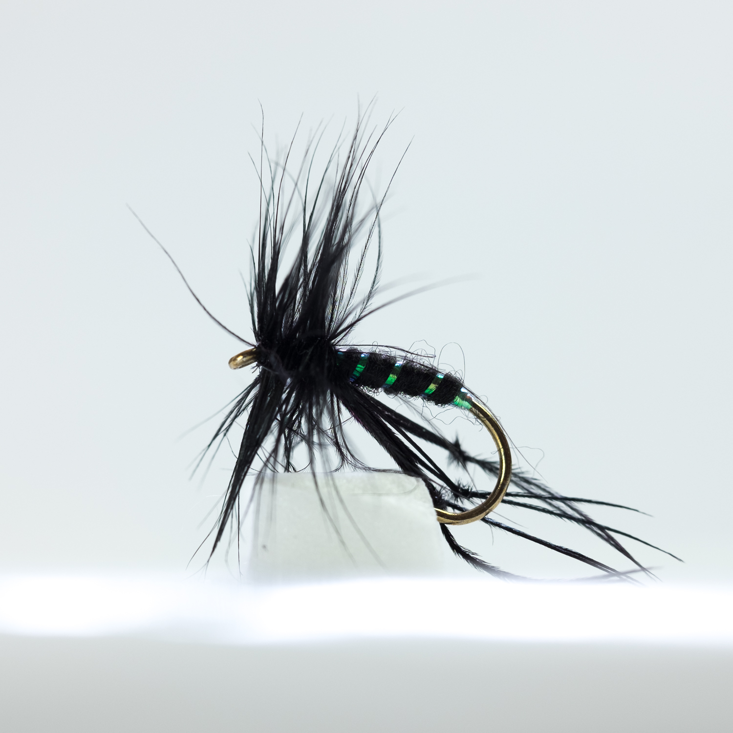 Bristol hopper Black Dry Fly - Dragonflies