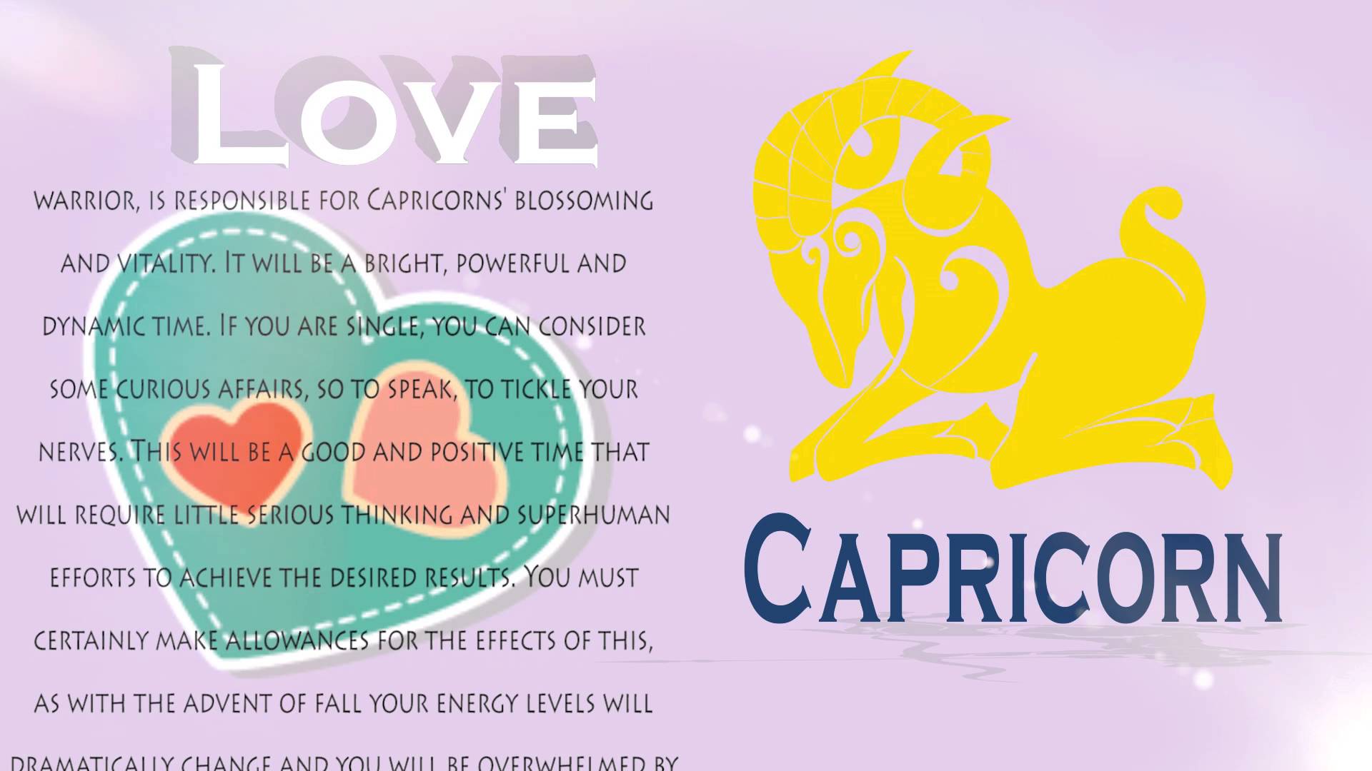 Capricorn 2016 Love horoscope - YouTube