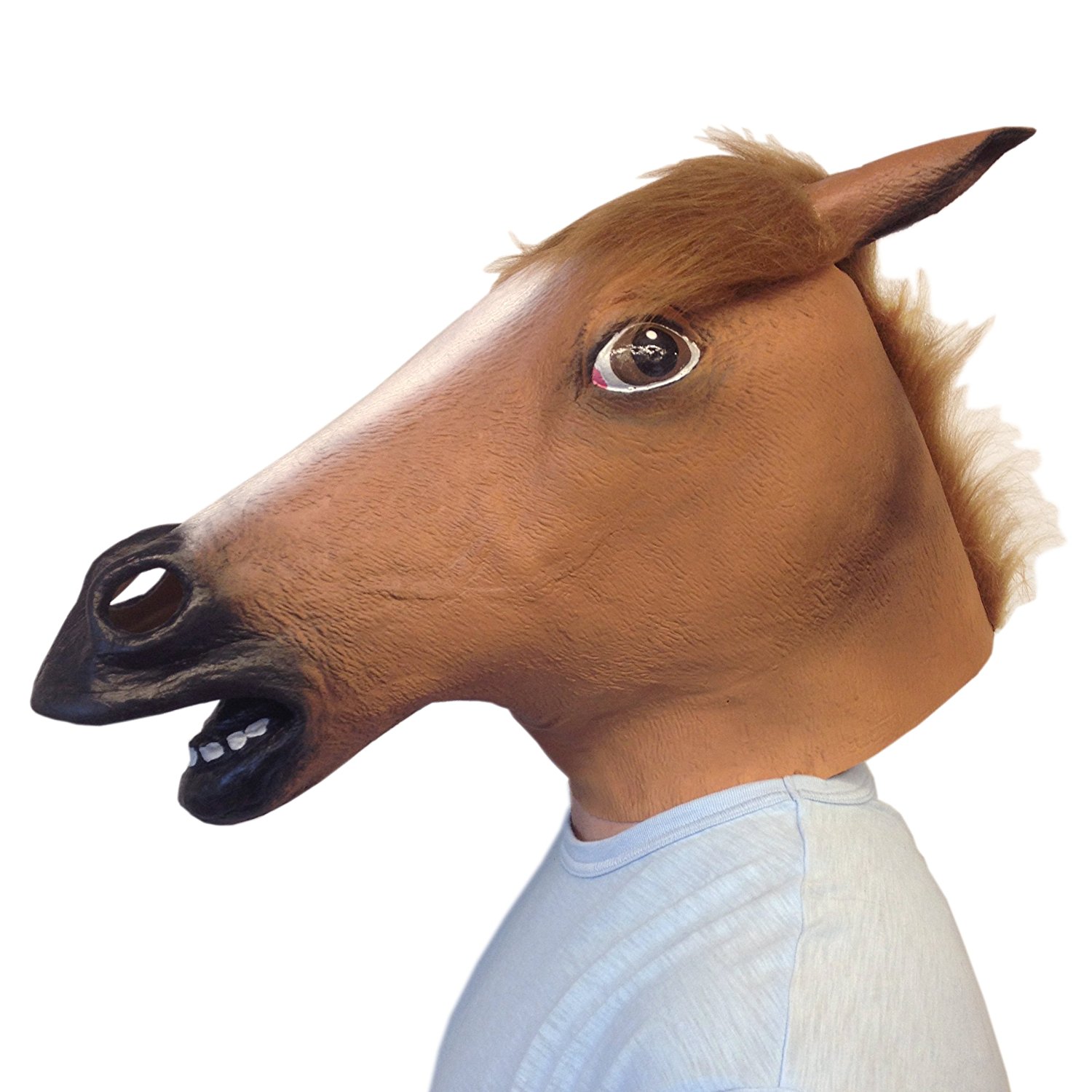 Amazon.com: Horse Head Mask Super Creepy (Best Seller): Toys & Games