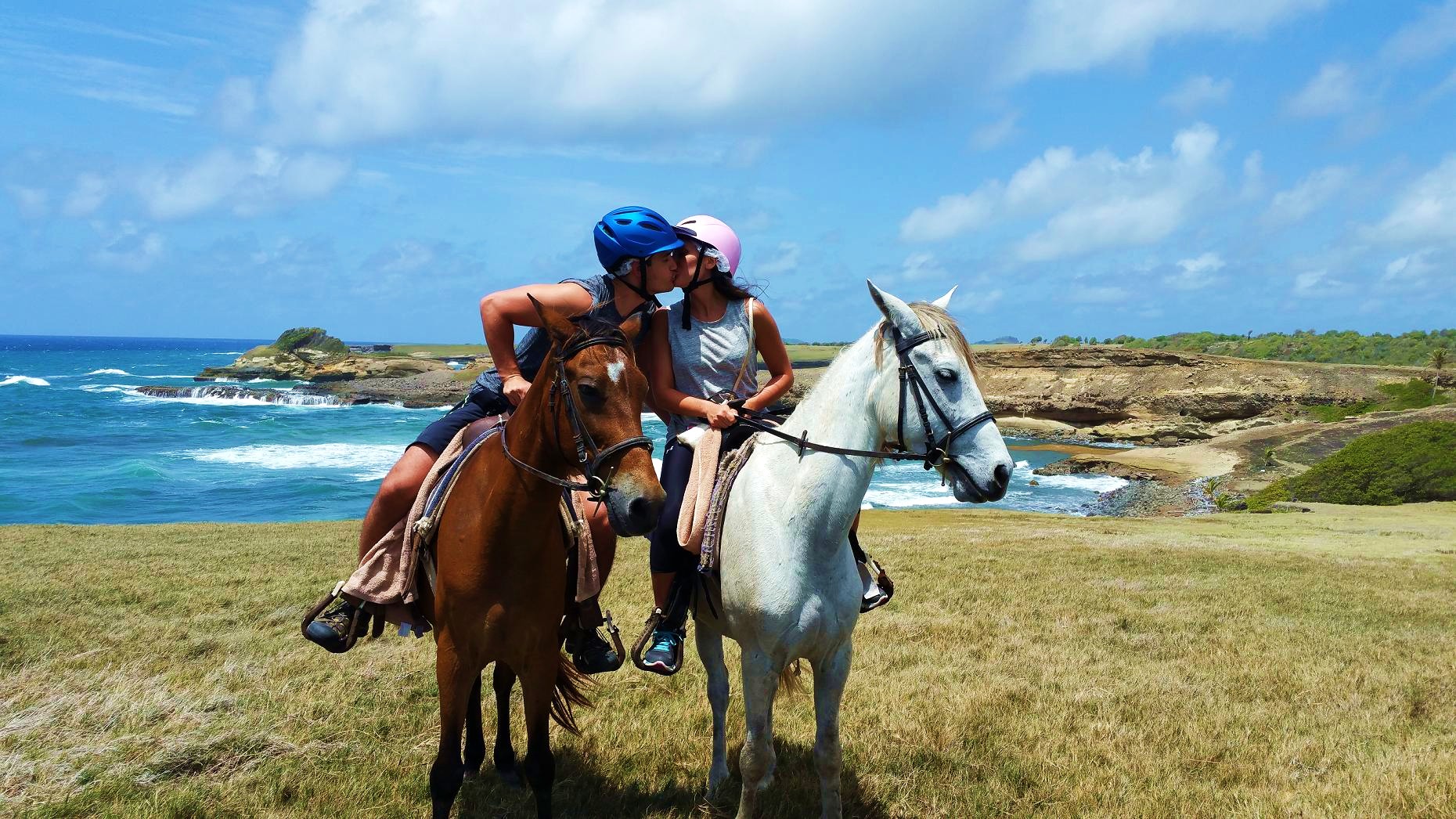 Romantic Horse Ride On The Beach II - Atlantic Shores Riding Stables