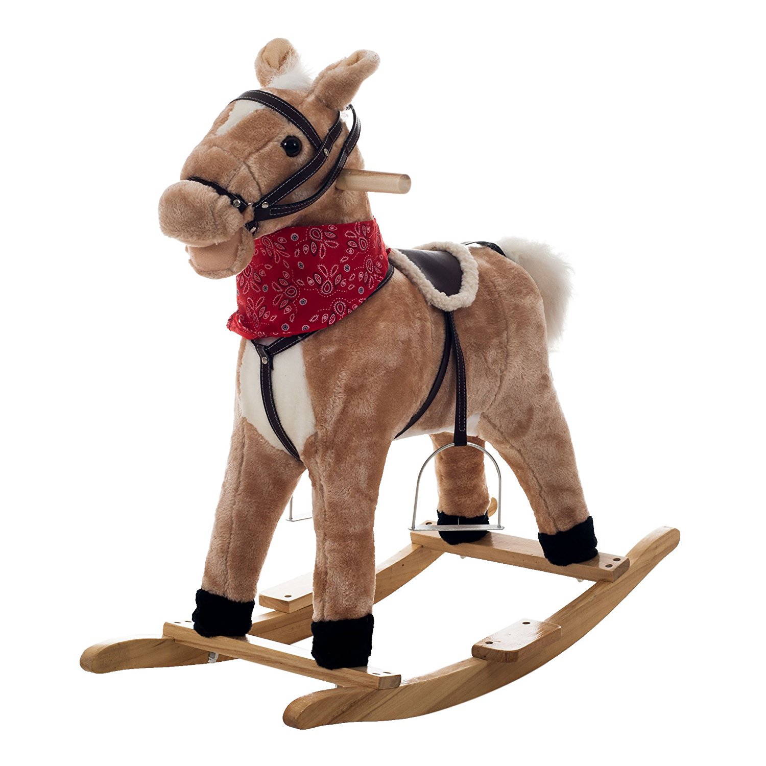 Amazon.com: Happy Trails Dusty The Rocking Horse Ride On: Toys & Games