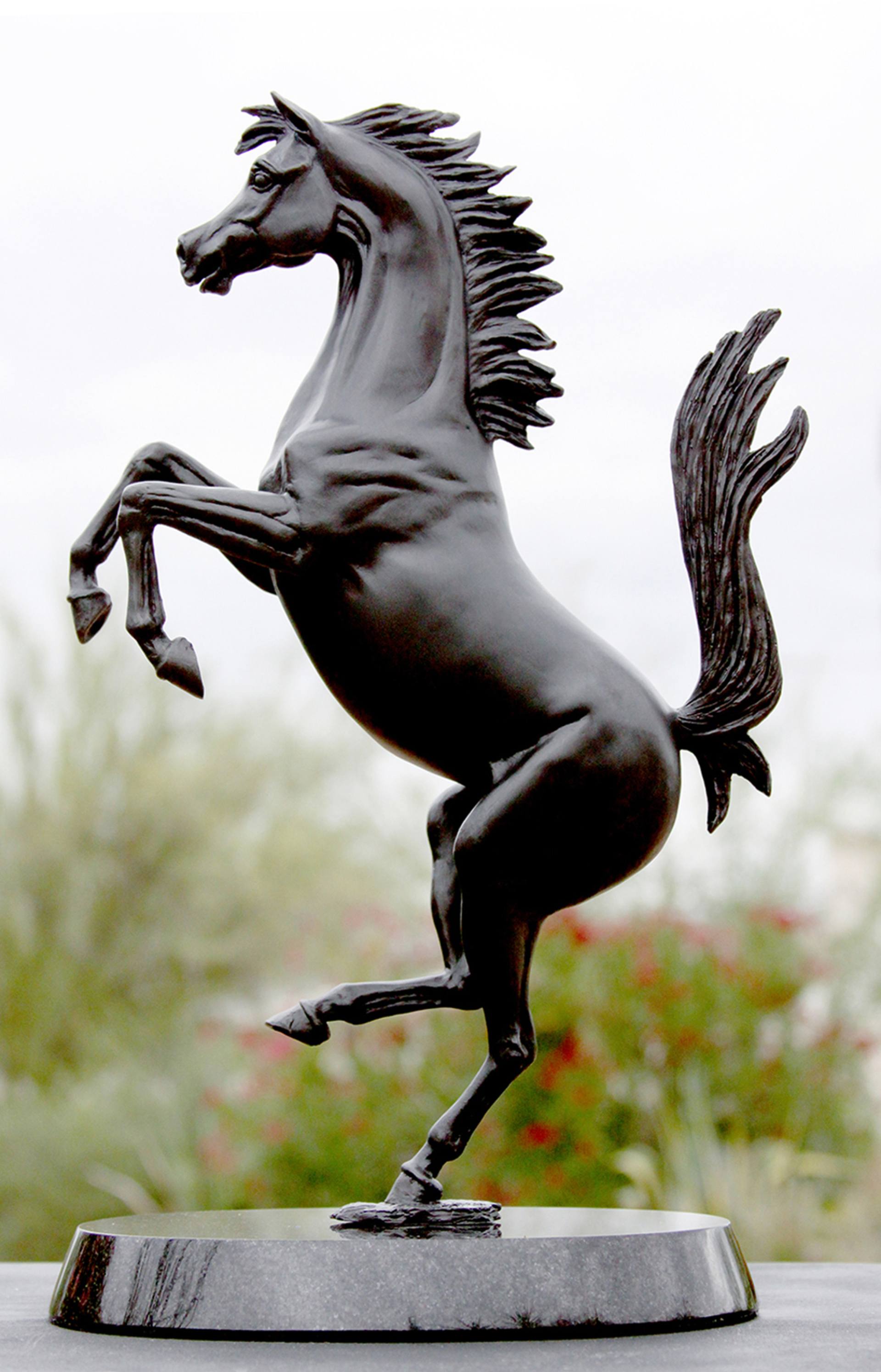 Saatchi Art: Cavallino Rampante Prancing Horse Bronze Sculpture ...