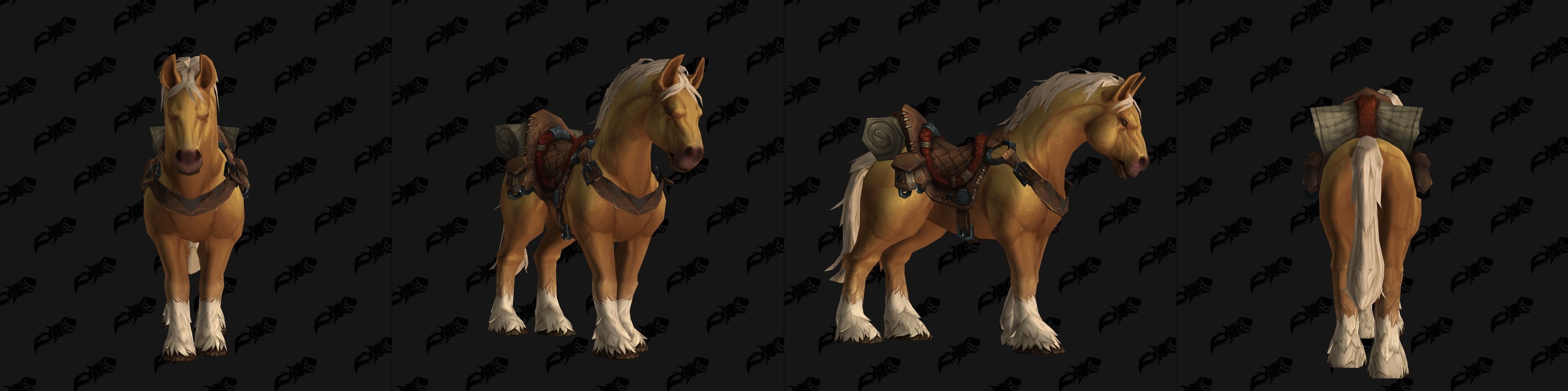 Battle for Azeroth Horse Models and the Norwington Estate Horse Show ...