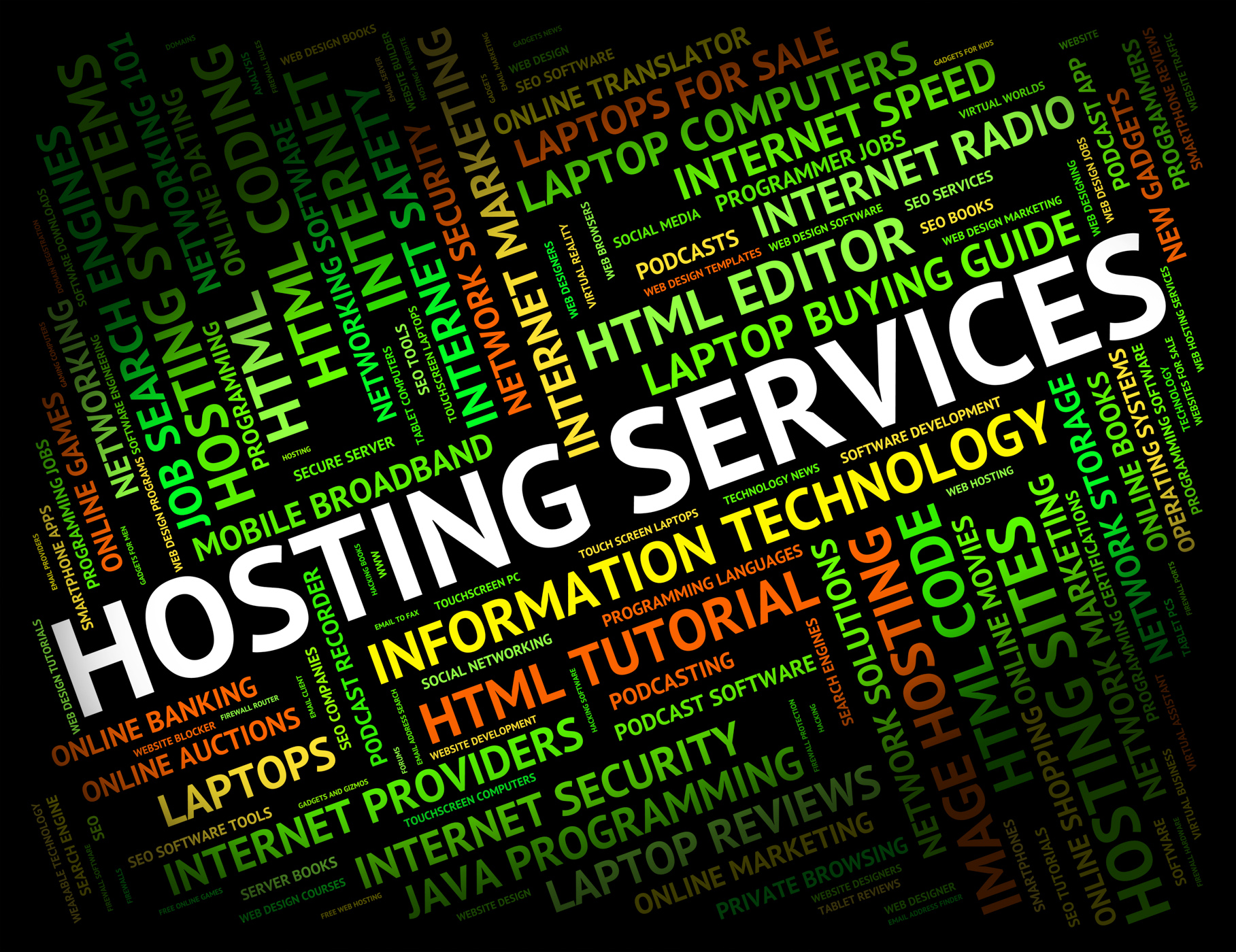 Hosting services shows help desk and assistance photo