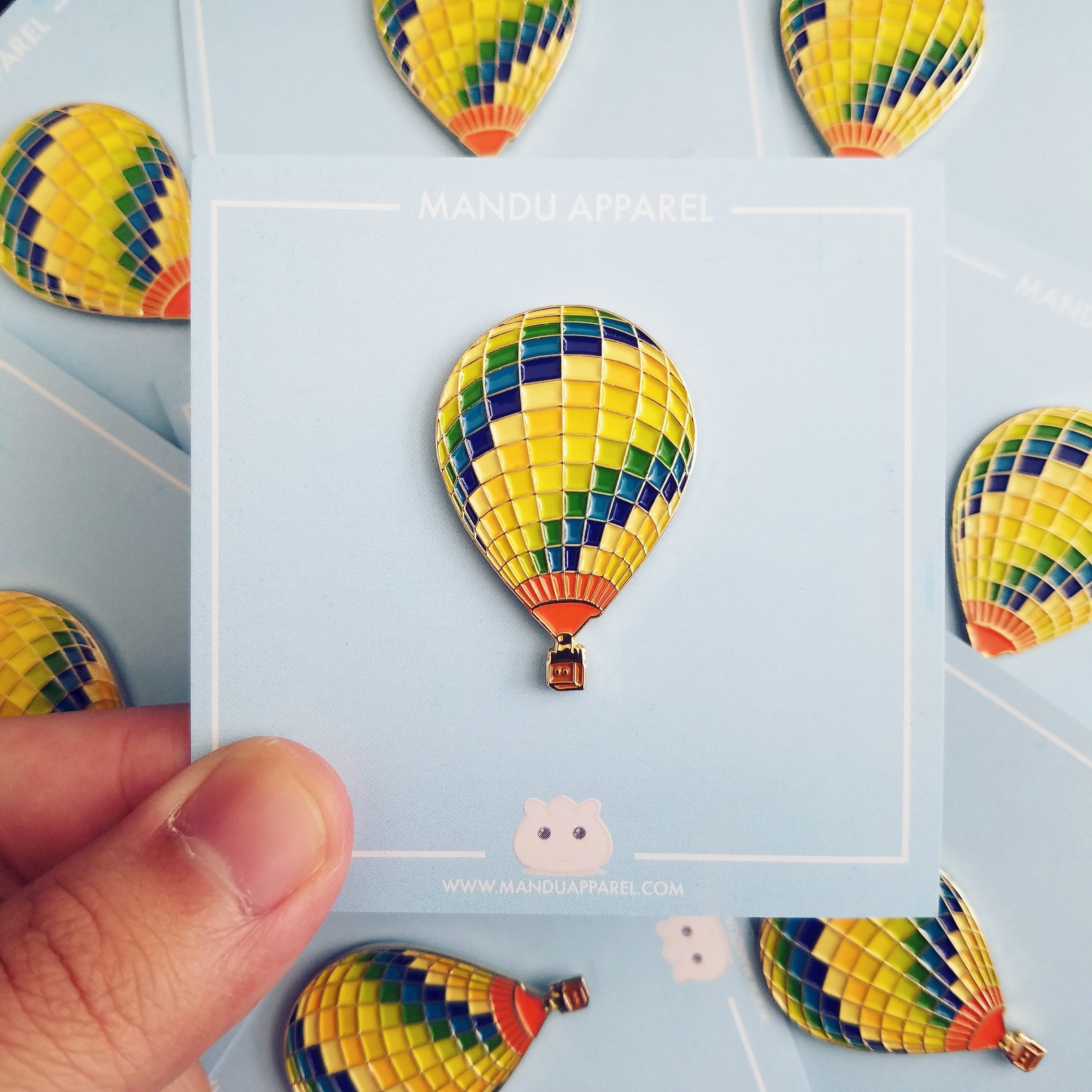 BTS Young Forever Hot Air Balloon Pin - Mandu Apparel