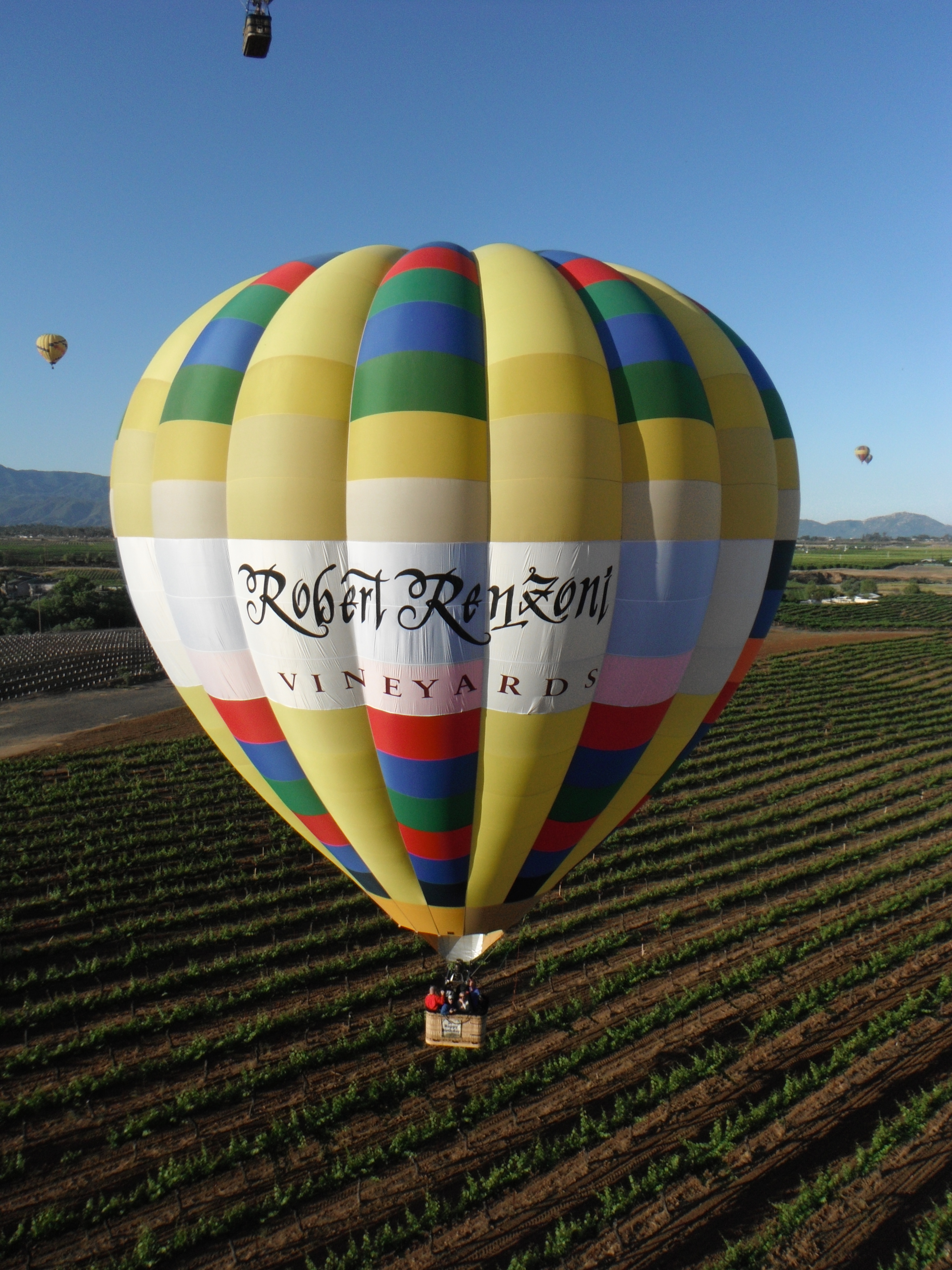 Hot Air Balloon Ride | Robert Renzoni Temecula Winery | Temecula ...