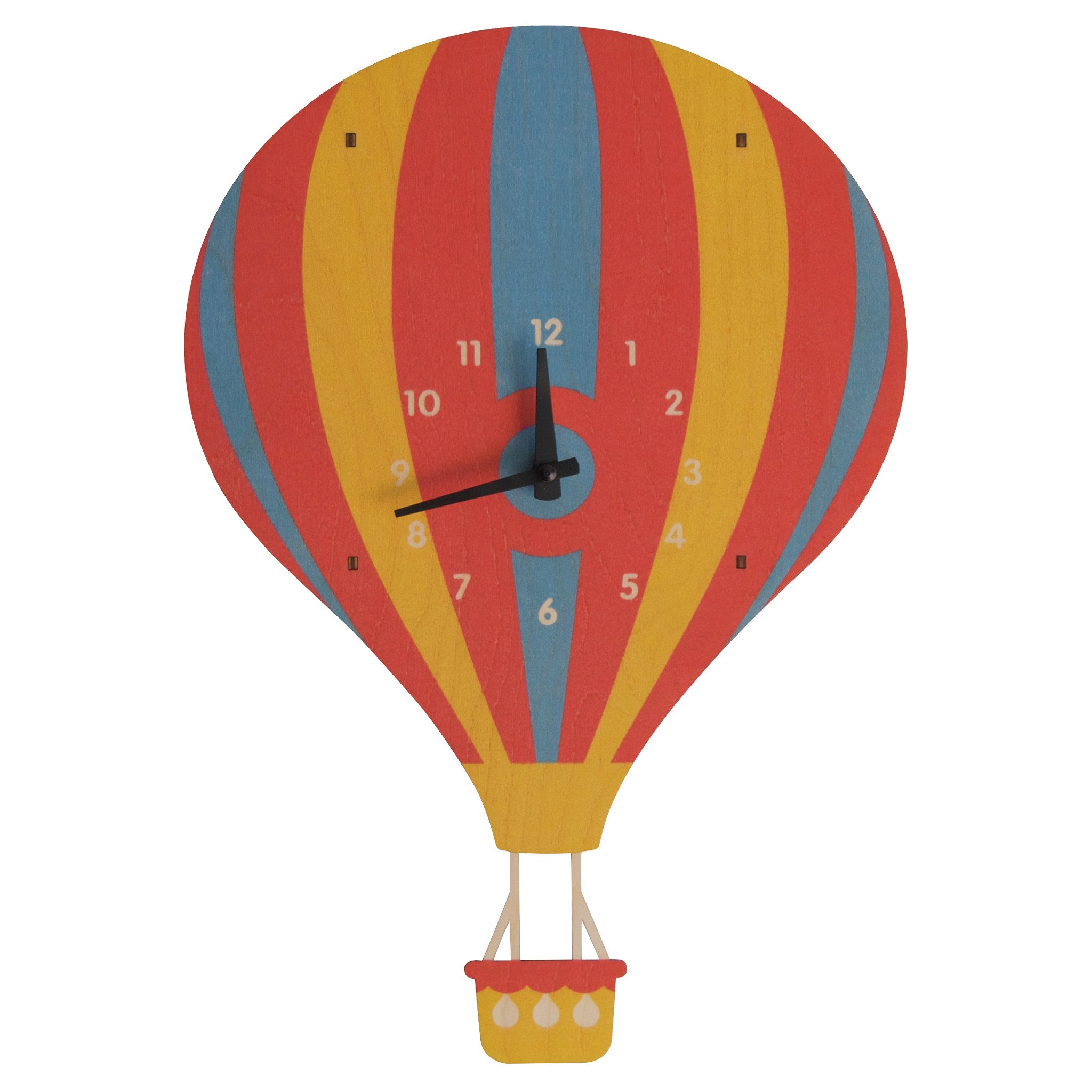 hot air balloon pendulum clock - modern moose