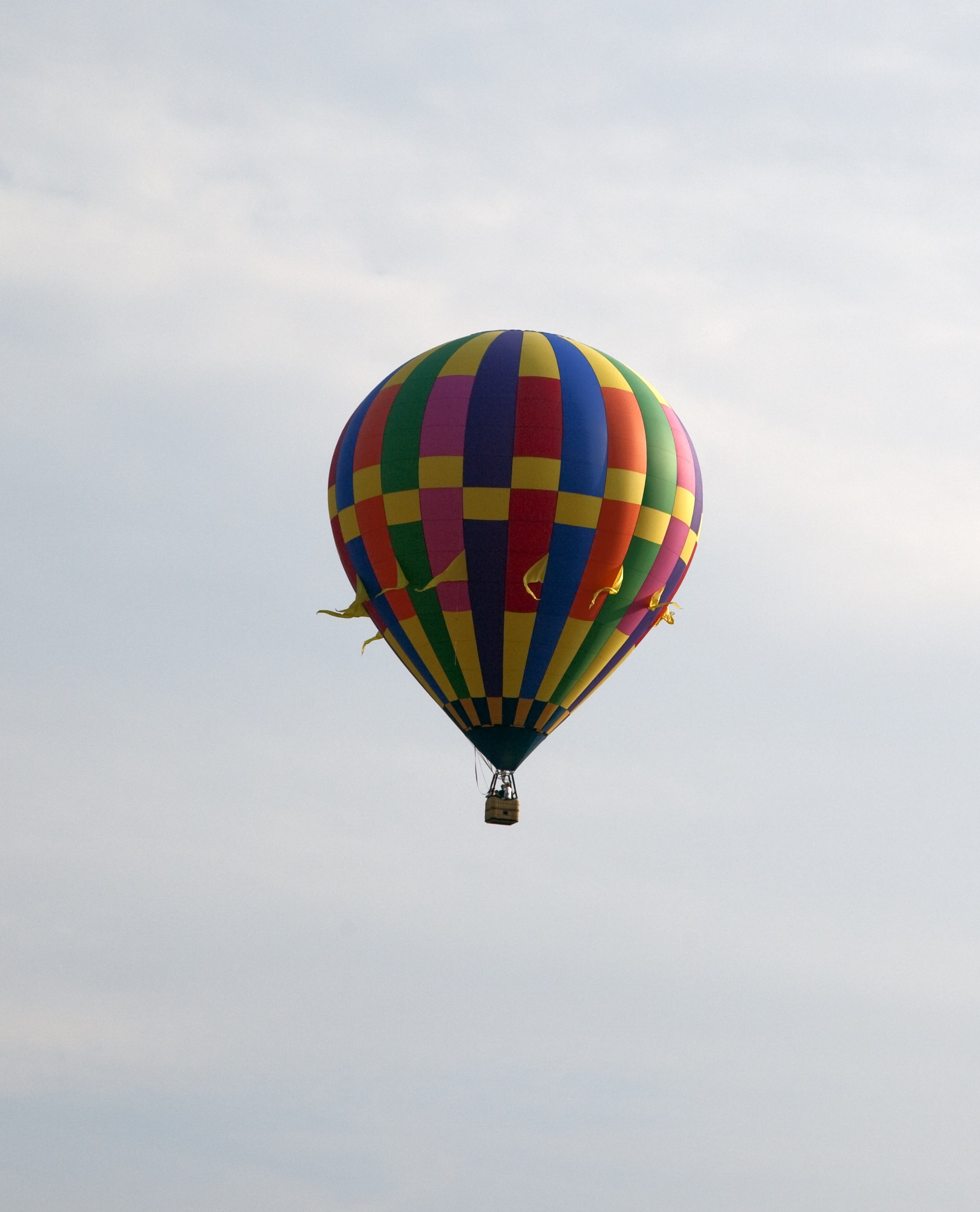 Hot air balloon ride photo