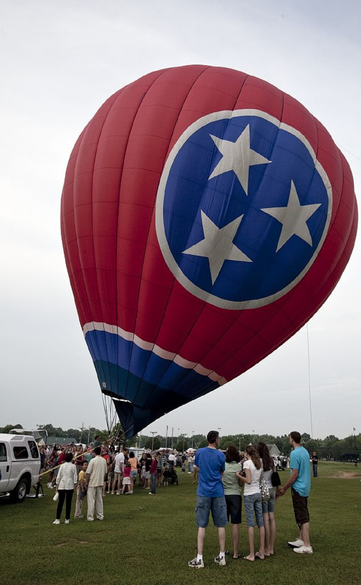 Hot air balloon ride photo