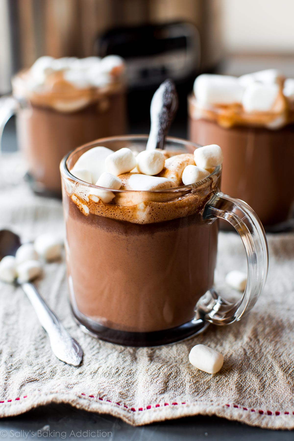 Decadent Slow Cooker Hot Chocolate - Sallys Baking Addiction