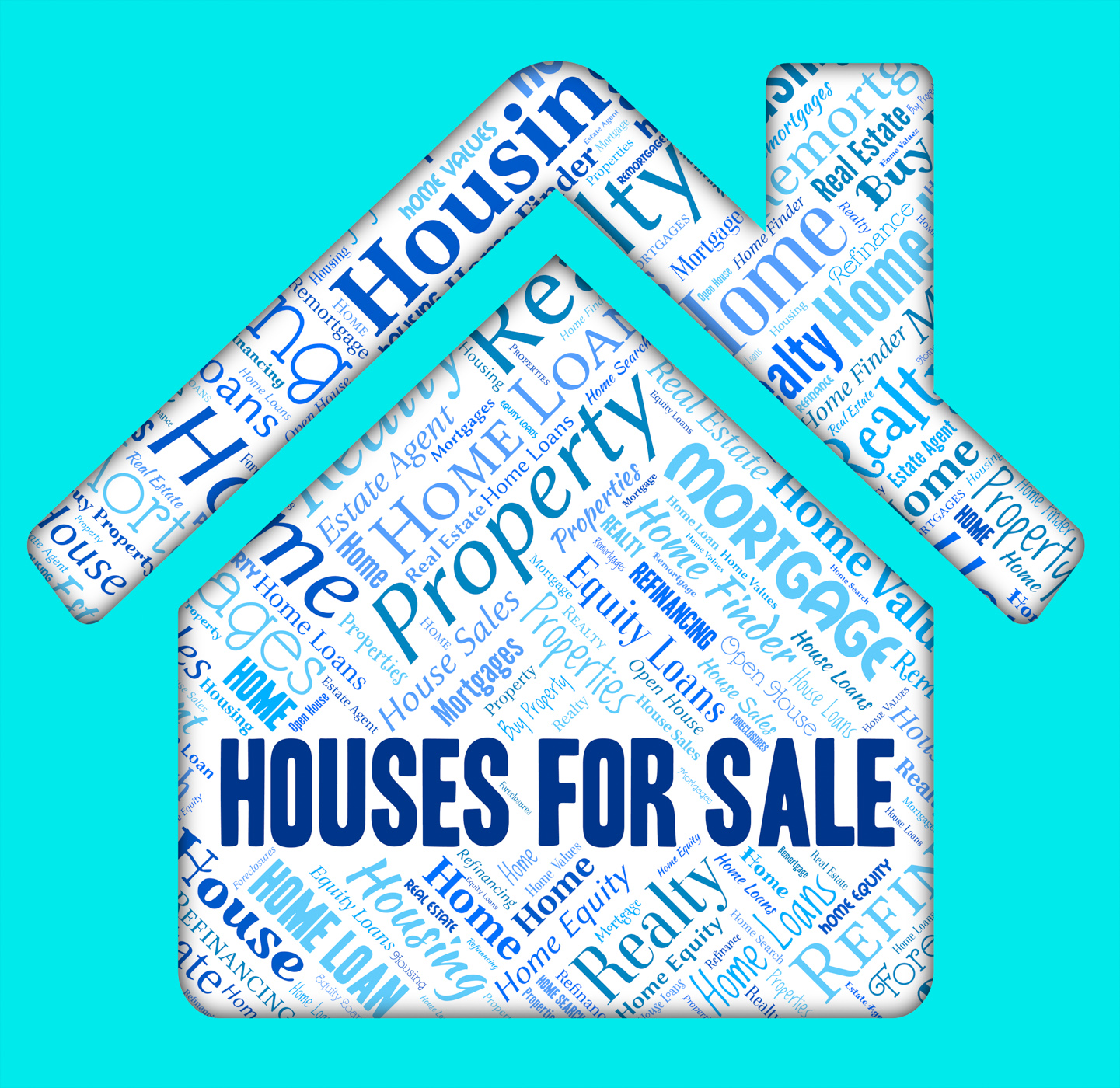 Houses for sale means residential homes and property photo